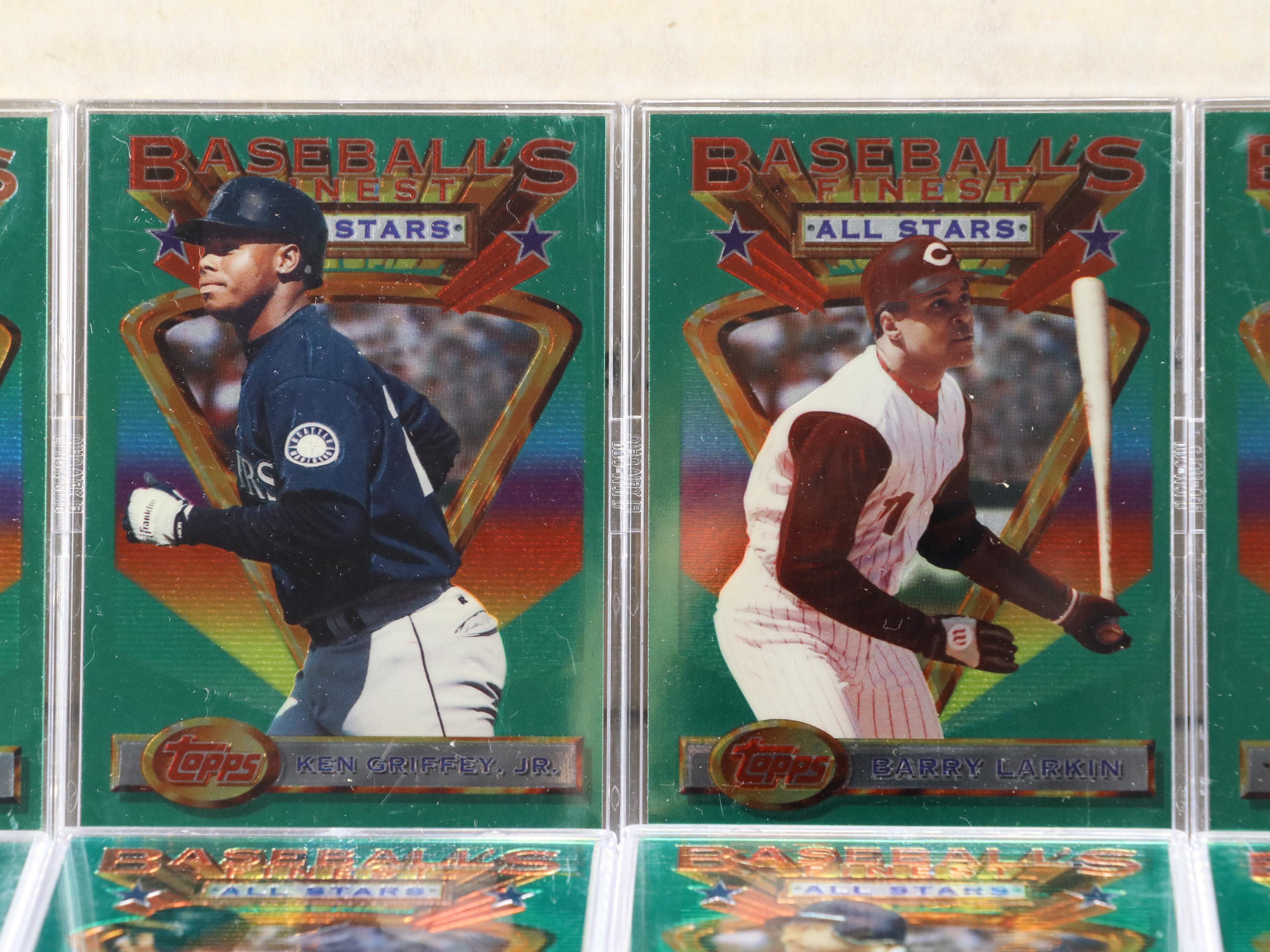 1993 Topps Finest Complete Baseball Card Set Featuring Ken Griffey Jr. and More