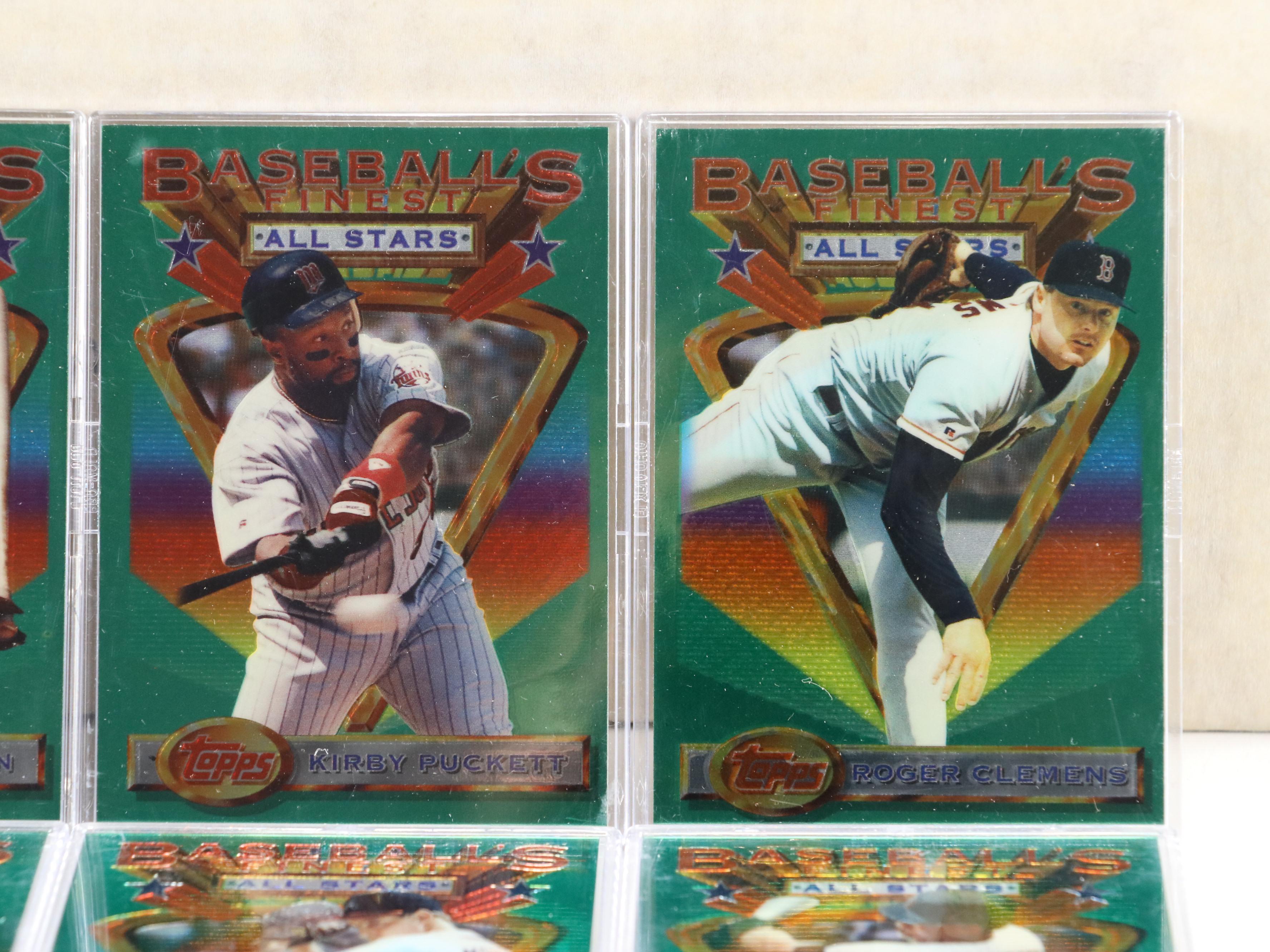 1993 Topps Finest Complete Baseball Card Set Featuring Ken Griffey Jr. and More