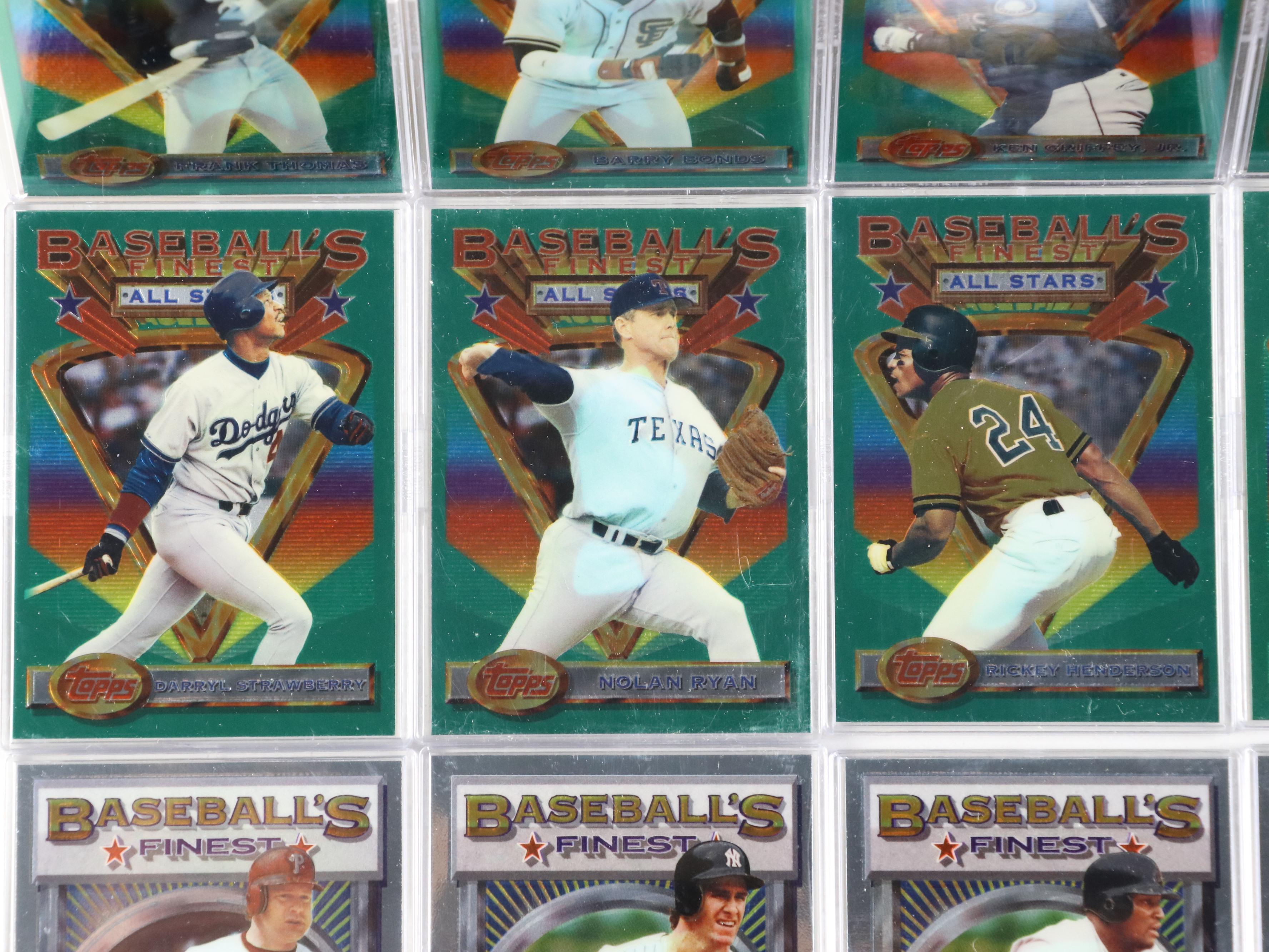 1993 Topps Finest Complete Baseball Card Set Featuring Ken Griffey Jr. and More