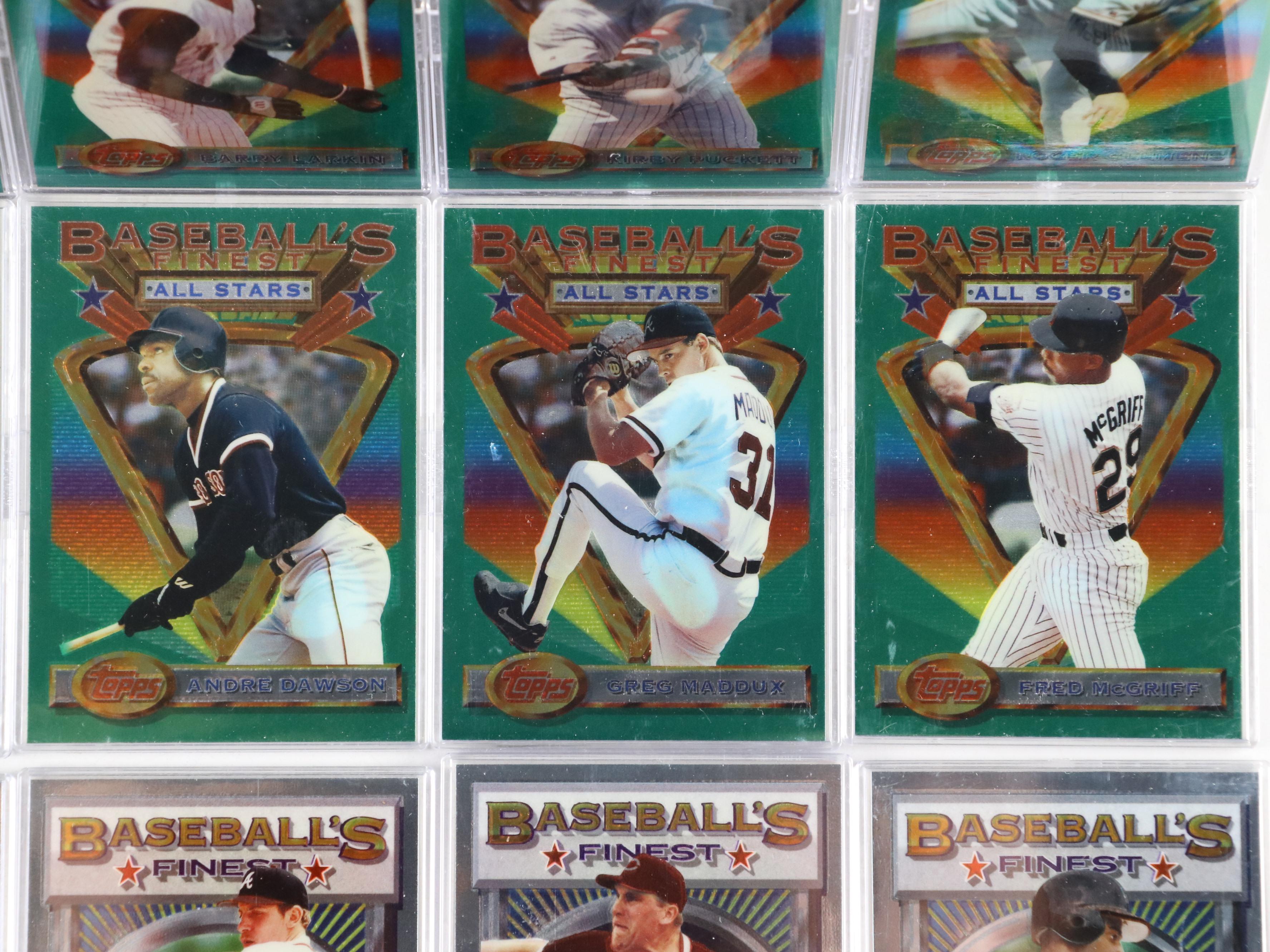 1993 Topps Finest Complete Baseball Card Set Featuring Ken Griffey Jr. and More