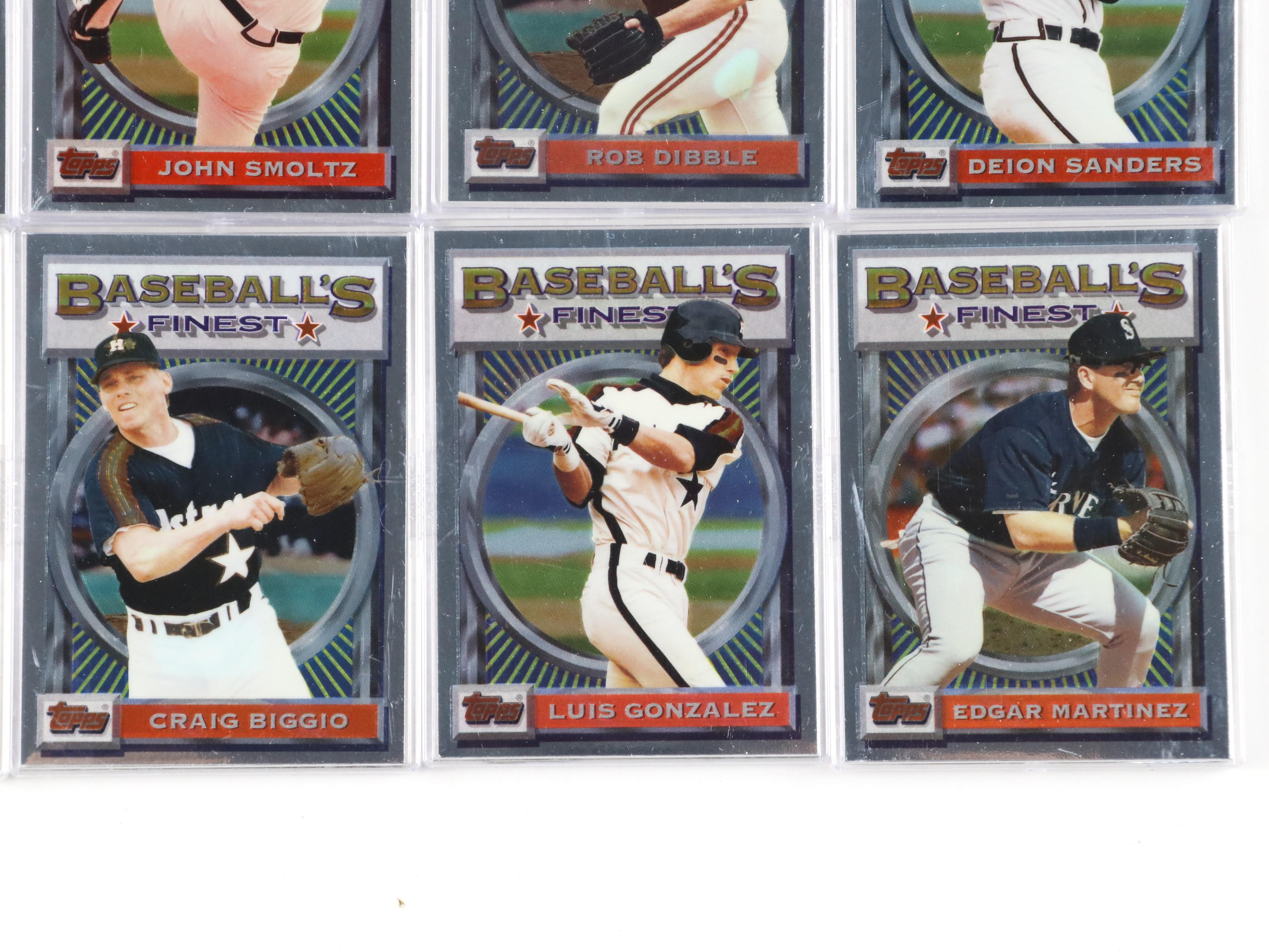 1993 Topps Finest Complete Baseball Card Set Featuring Ken Griffey Jr. and More