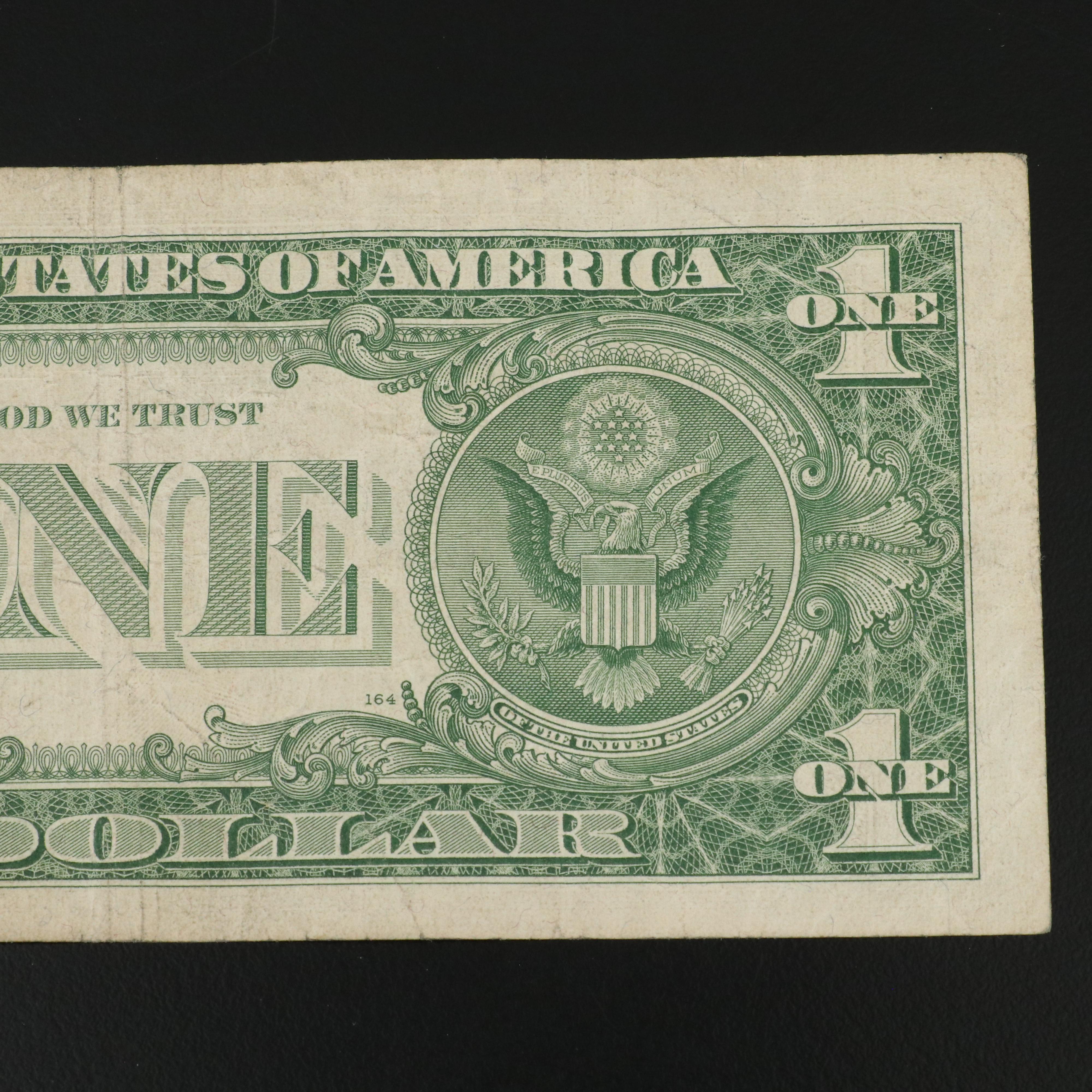 Collection of 41 One Dollar Silver Certificates