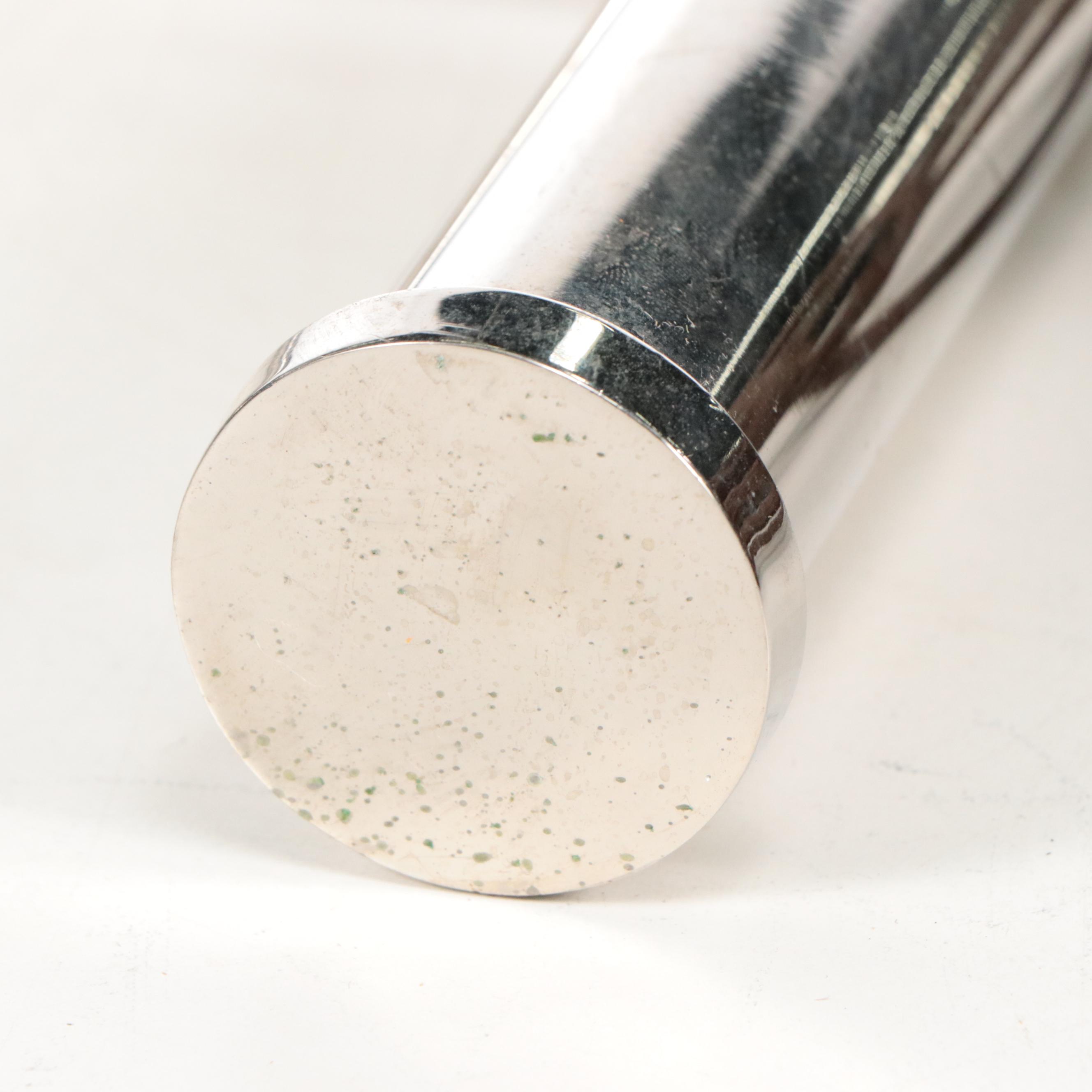 Ballard Designs Polished Nickel Deco Style Floor Lamp, Late 20th C