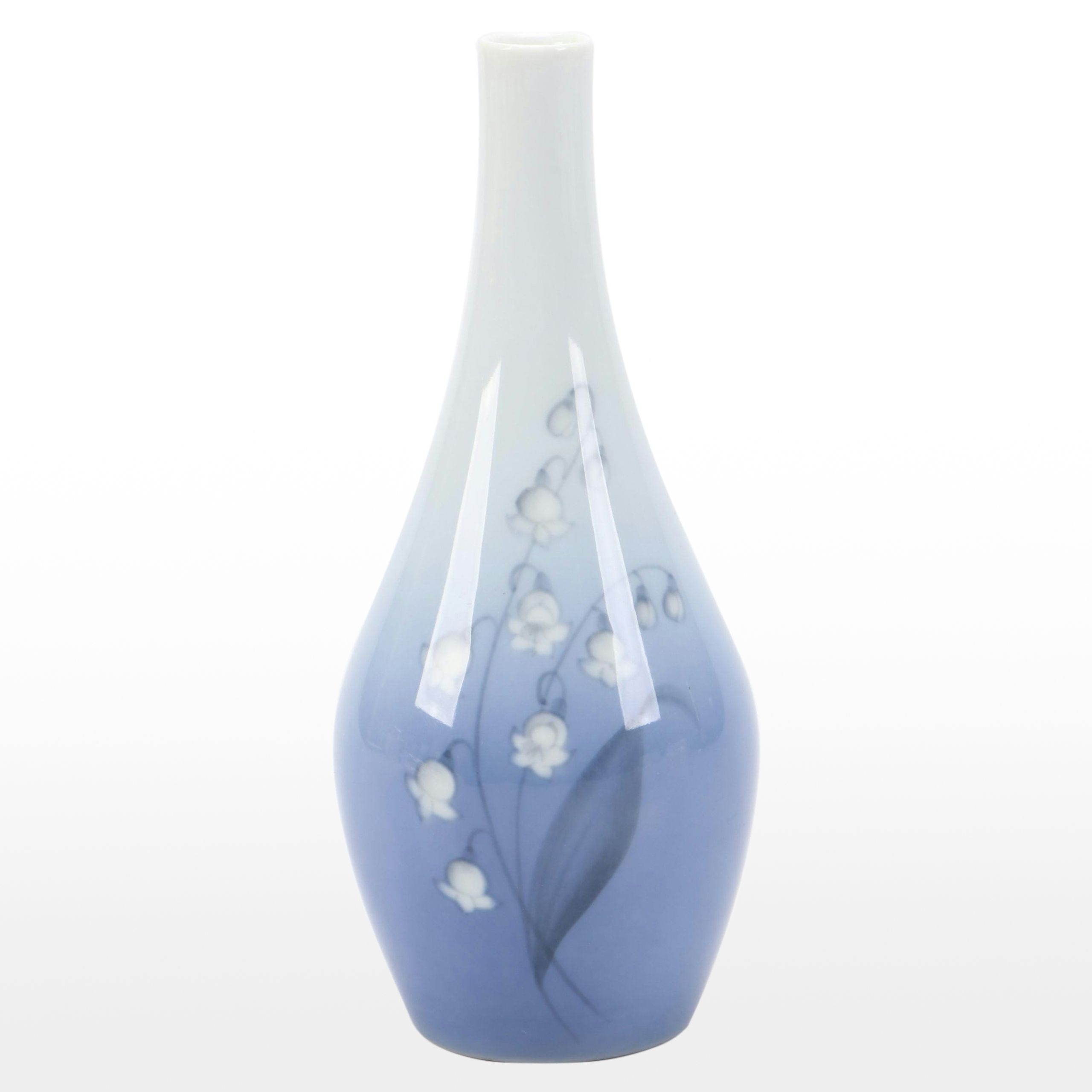 Bing & Grøndahl Lily of the Valley Porcelain Bud Vase