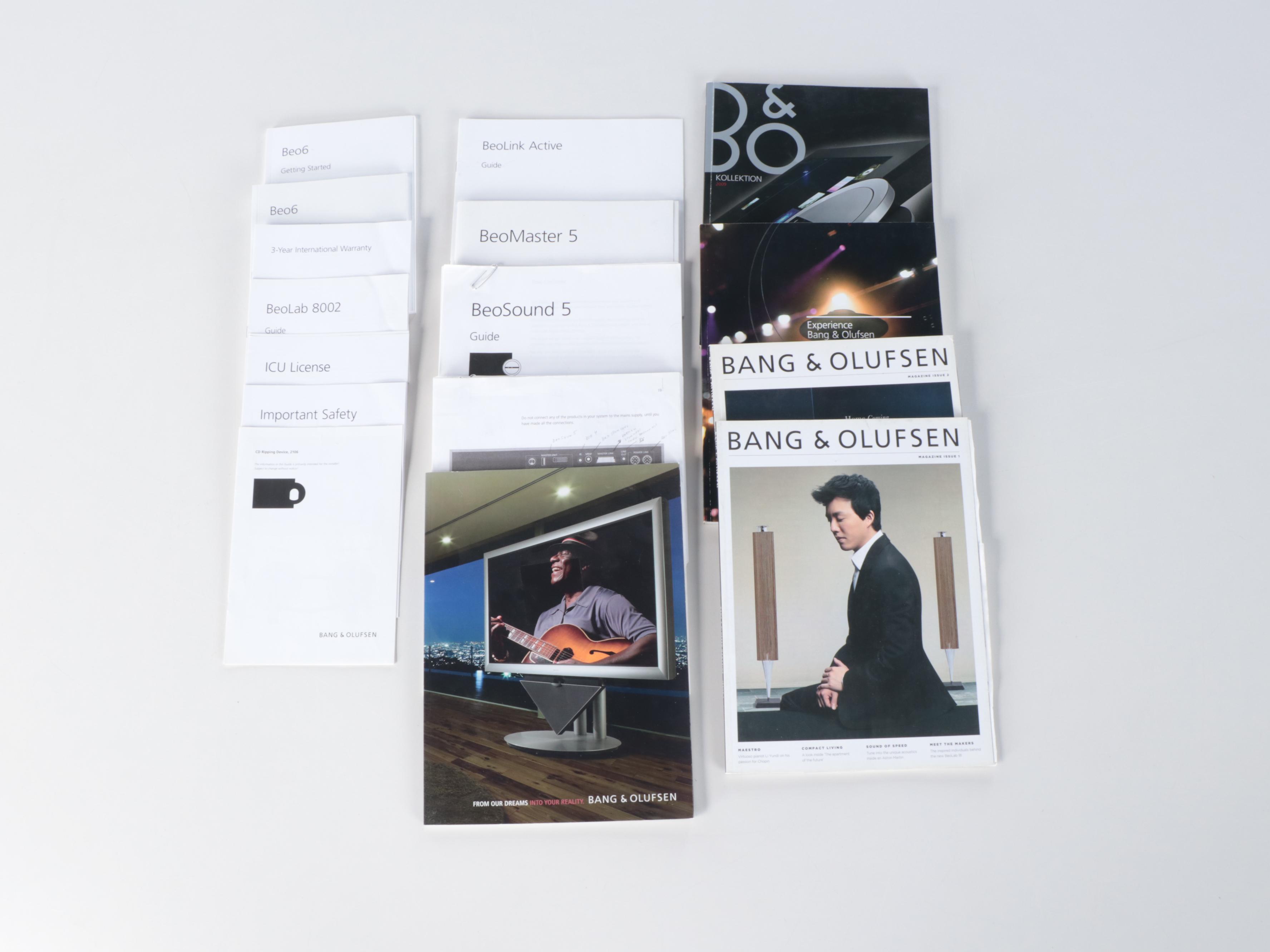 Bang & Olufsen BeoMaster 5 Digital Music Server with Mount, Accessories and More