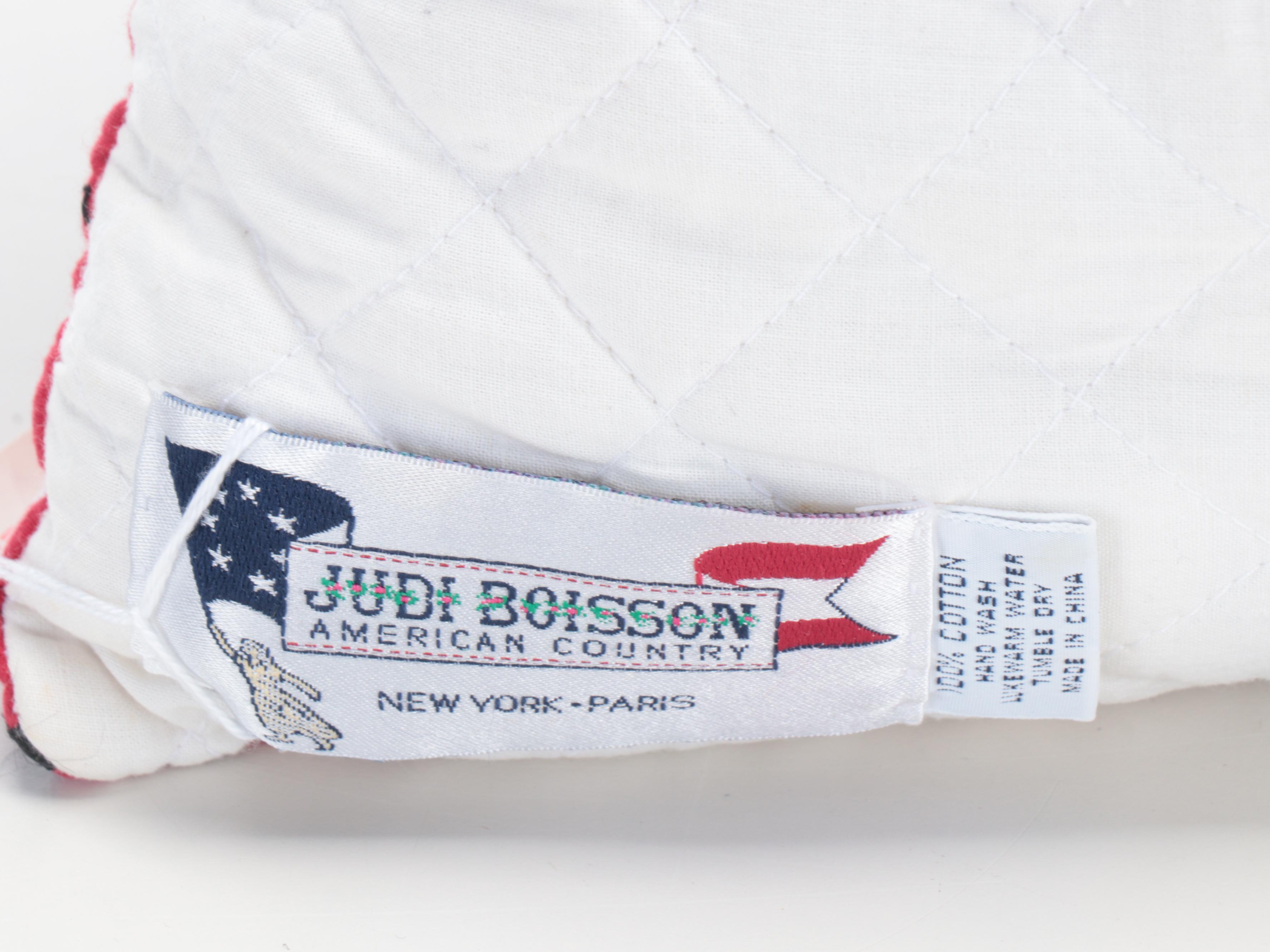 Judi Boisson "Local Loco" Crib Quilt, Pillow with "Pineapple Log Cabin" Pillows