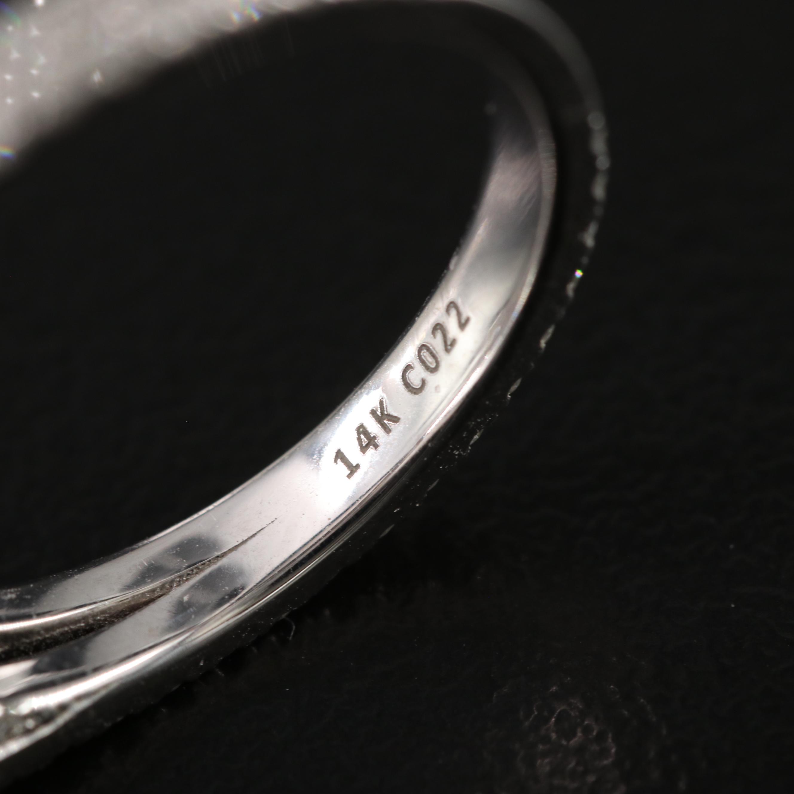 14K 3.65 CTW Lab Grown Diamond Ring with Online IGI Report