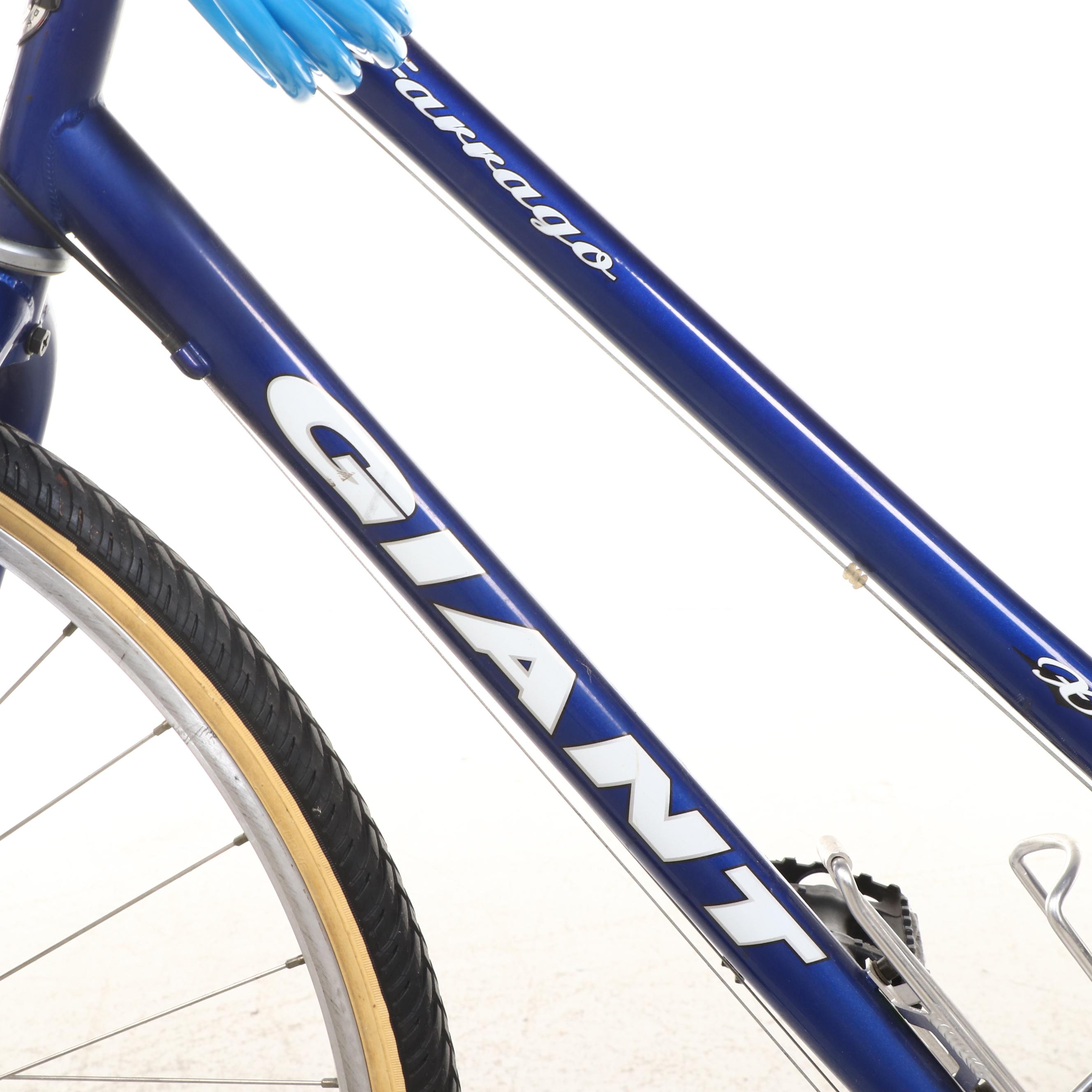 Giant Farrago Bicycle in Blue with Combination Lock and Helmet, 1990s