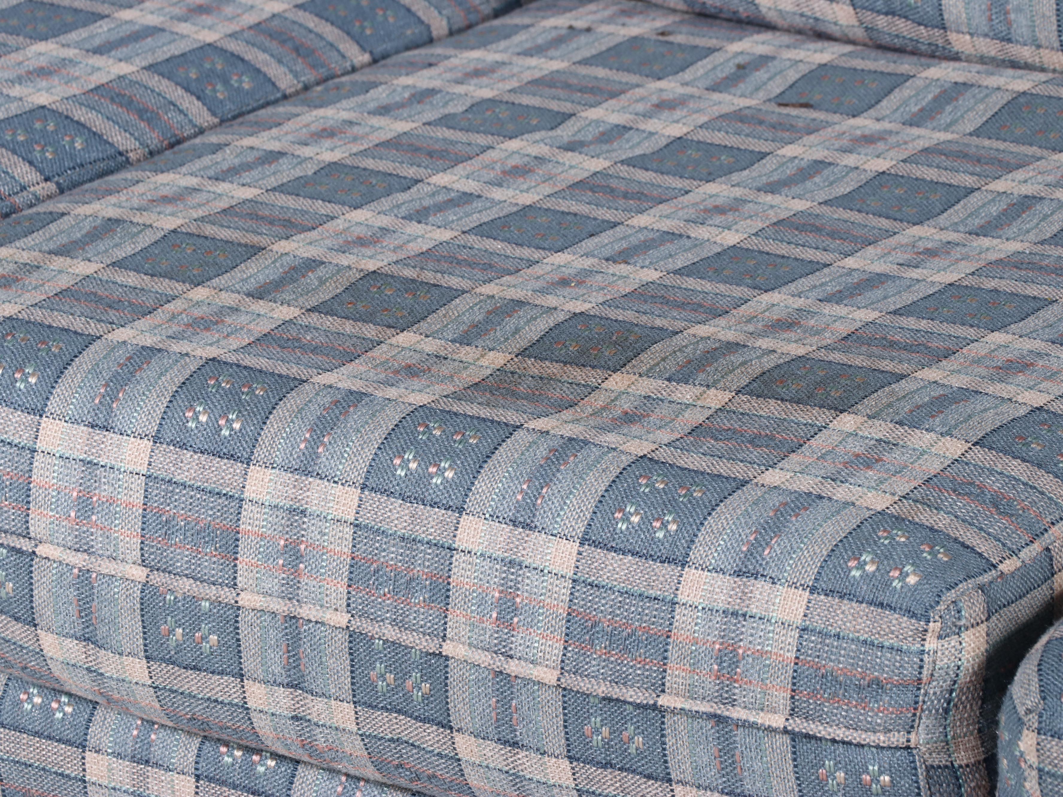 Kroehler Upholstered Roll-Arm Sofa, Late 20th Century