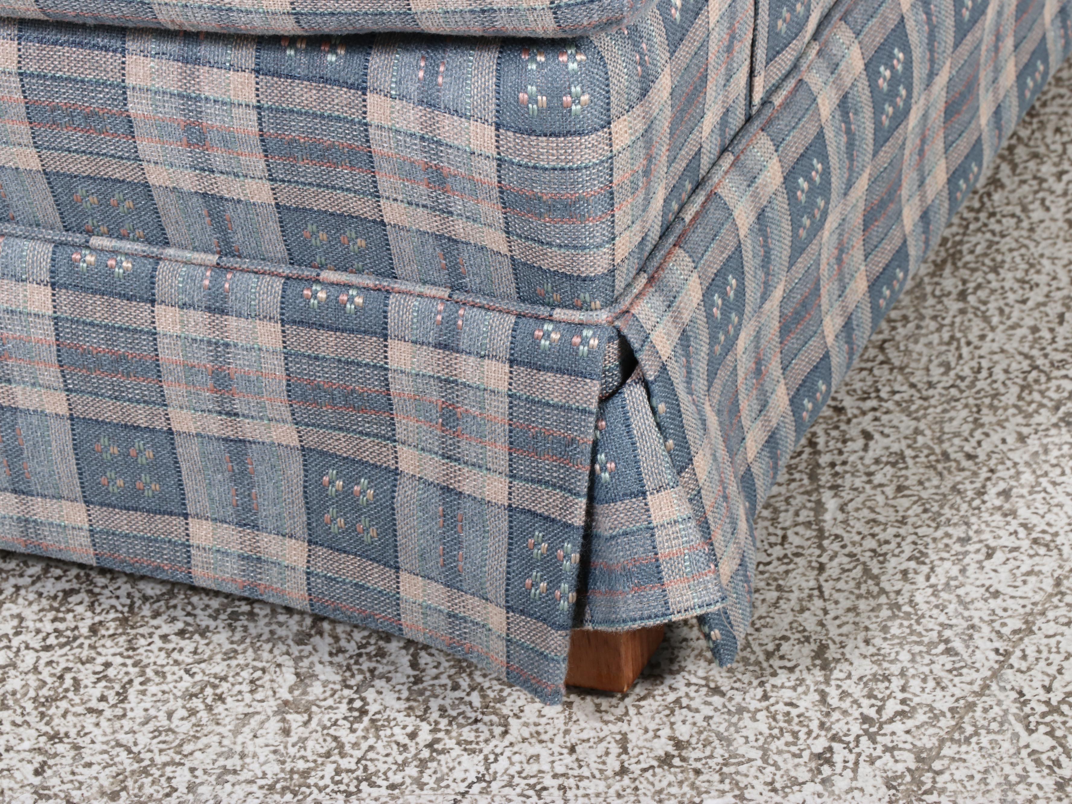 Kroehler Upholstered Roll-Arm Sofa, Late 20th Century