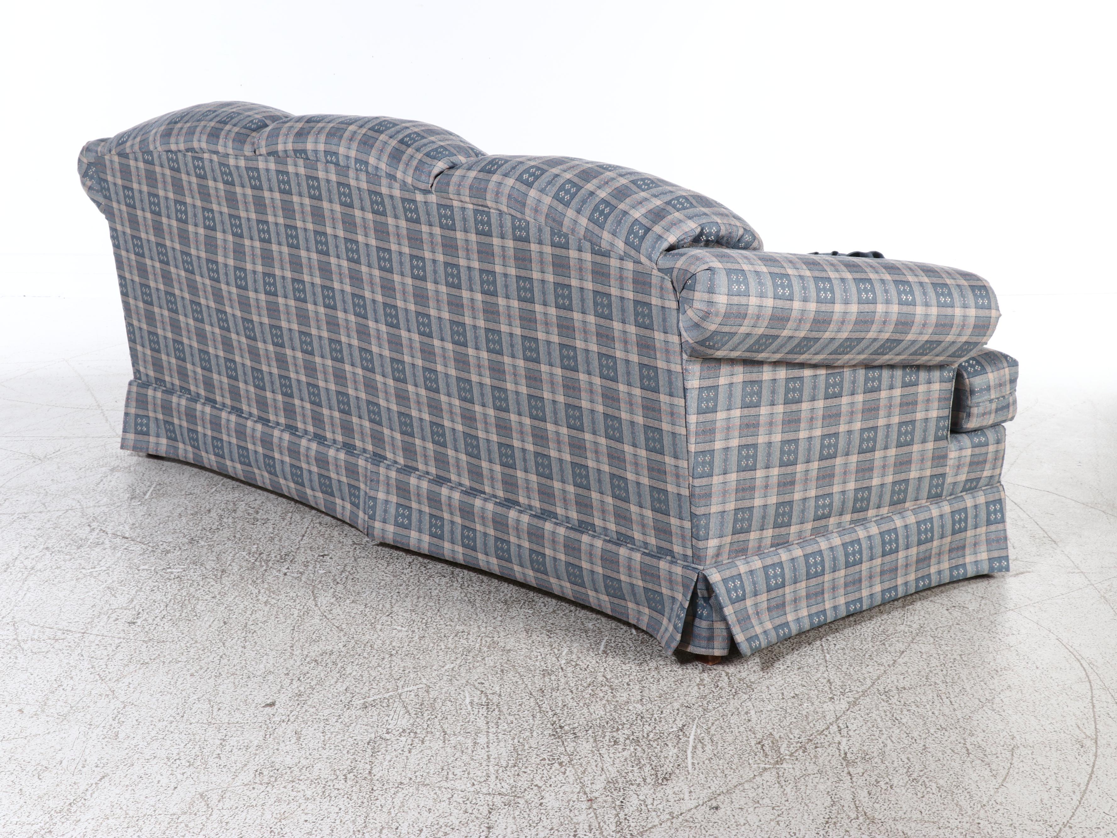 Kroehler Upholstered Roll-Arm Sofa, Late 20th Century