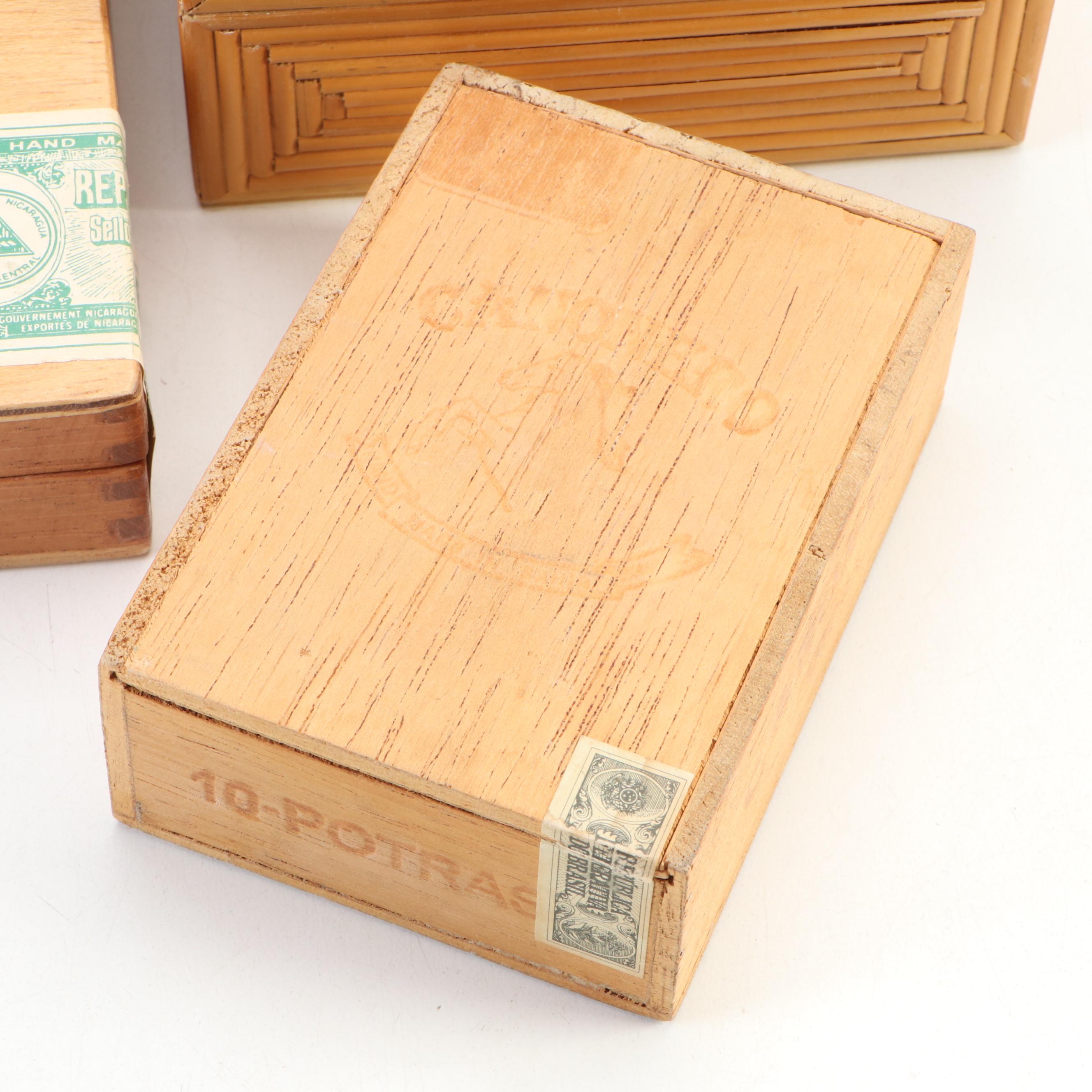 Nicaragua, Canary Islands, Dominican Republic, Brazil Cigar Boxes and More