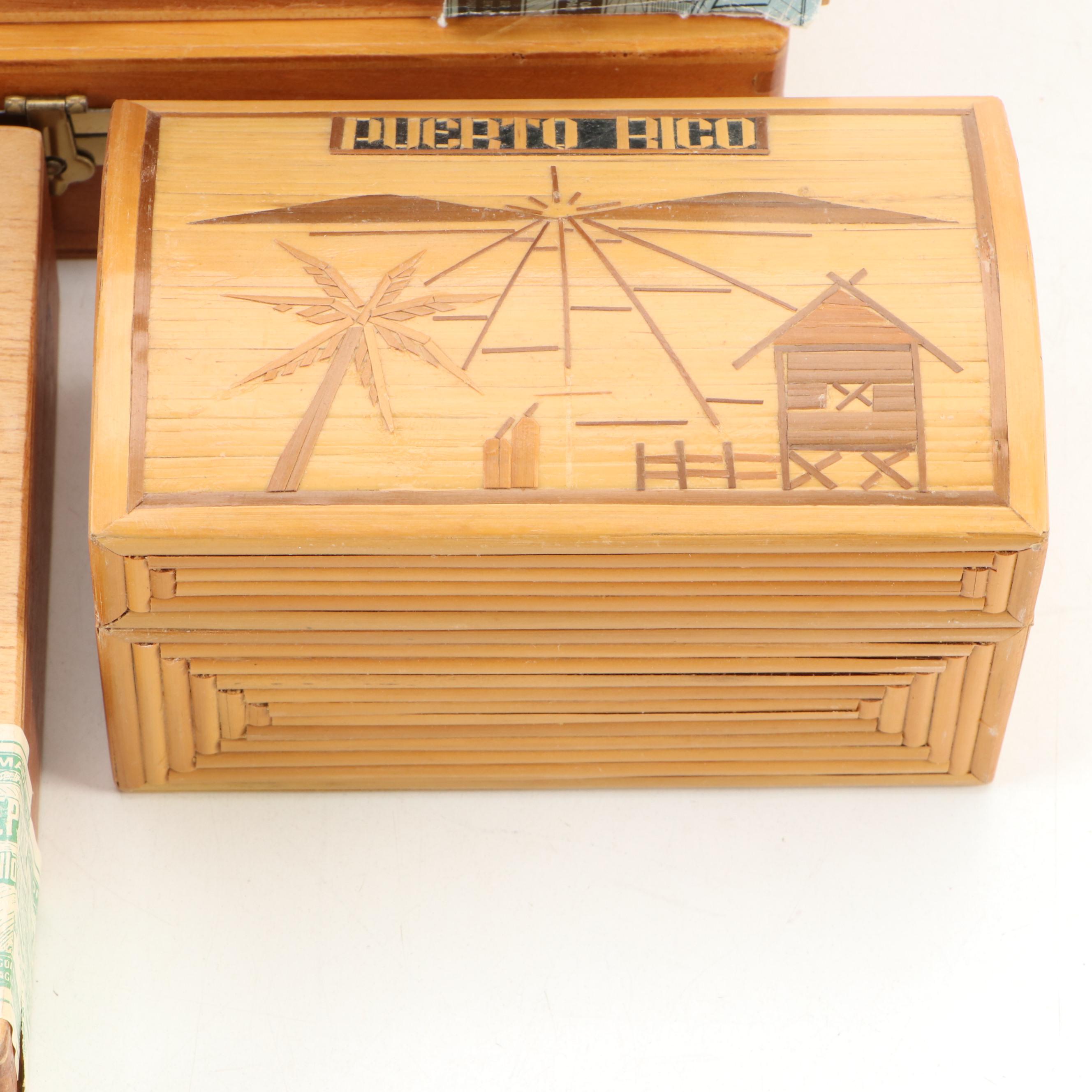 Nicaragua, Canary Islands, Dominican Republic, Brazil Cigar Boxes and More