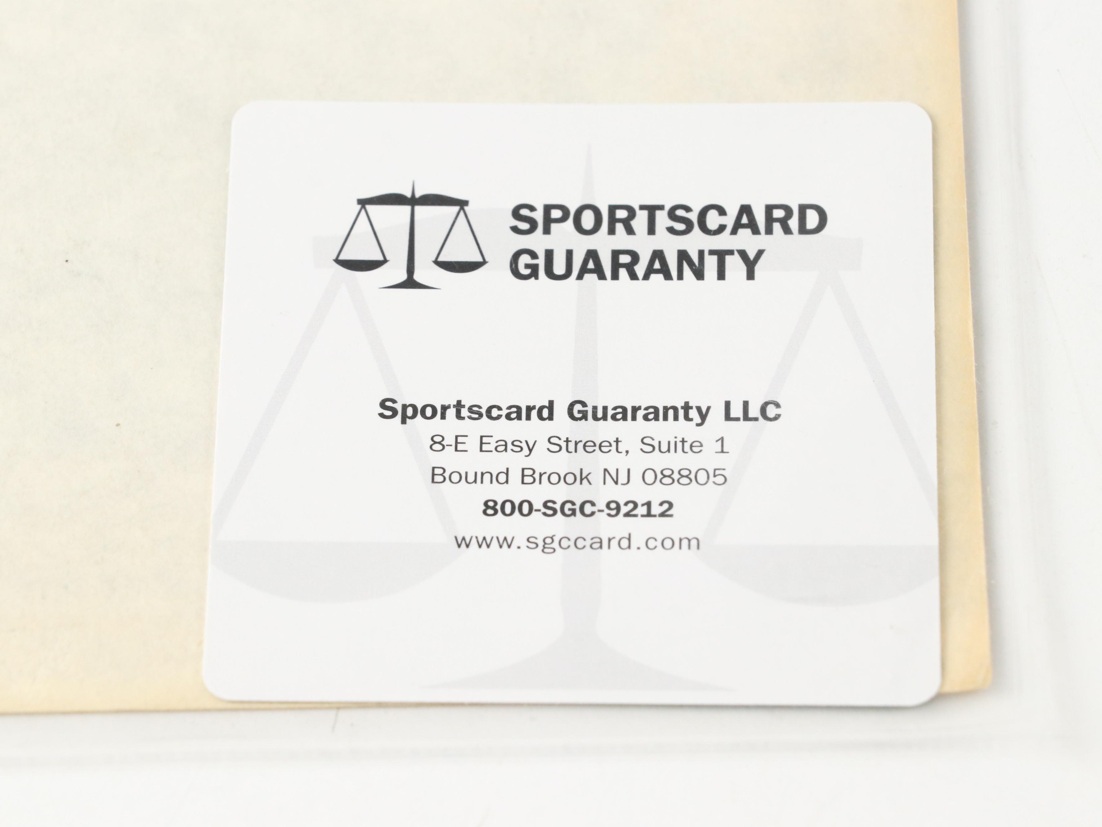 Yogi Berra, Bob Gibson, and Whitey Ford Signed Certification with More