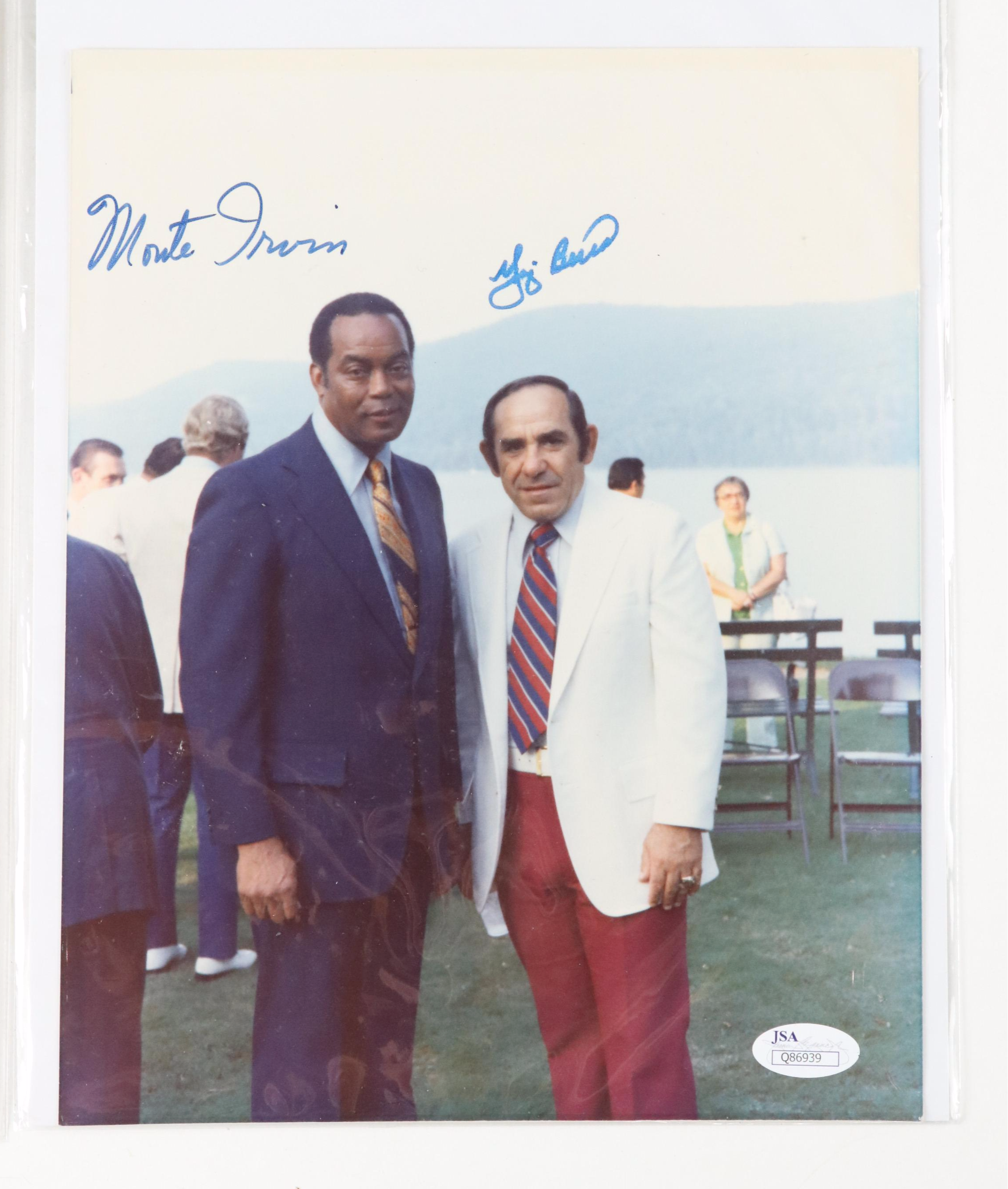 Yogi Berra, Bob Gibson, and Whitey Ford Signed Certification with More