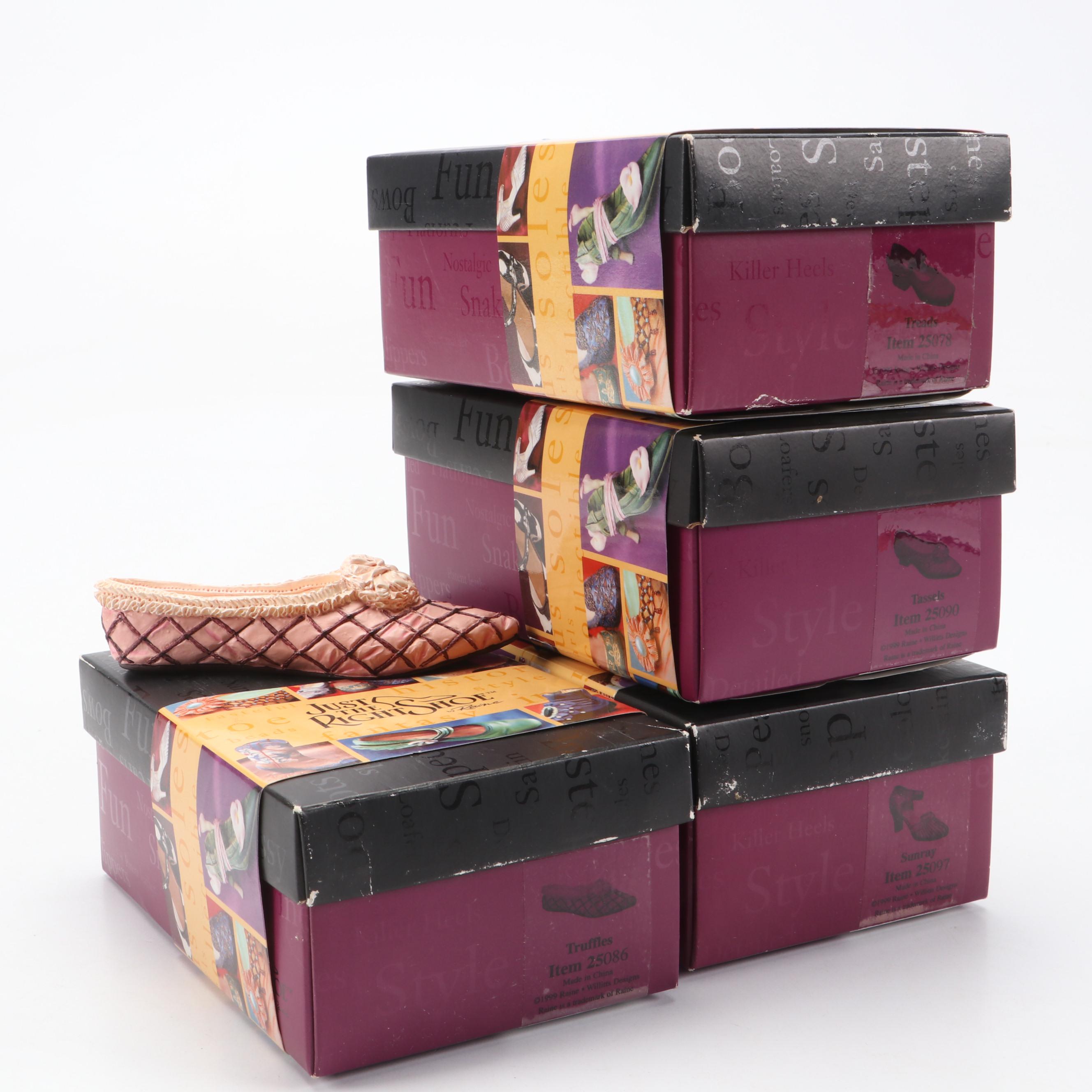 Raine Willitts Designs "Tassels," "Sunray," and More Just the Right Shoe Figures