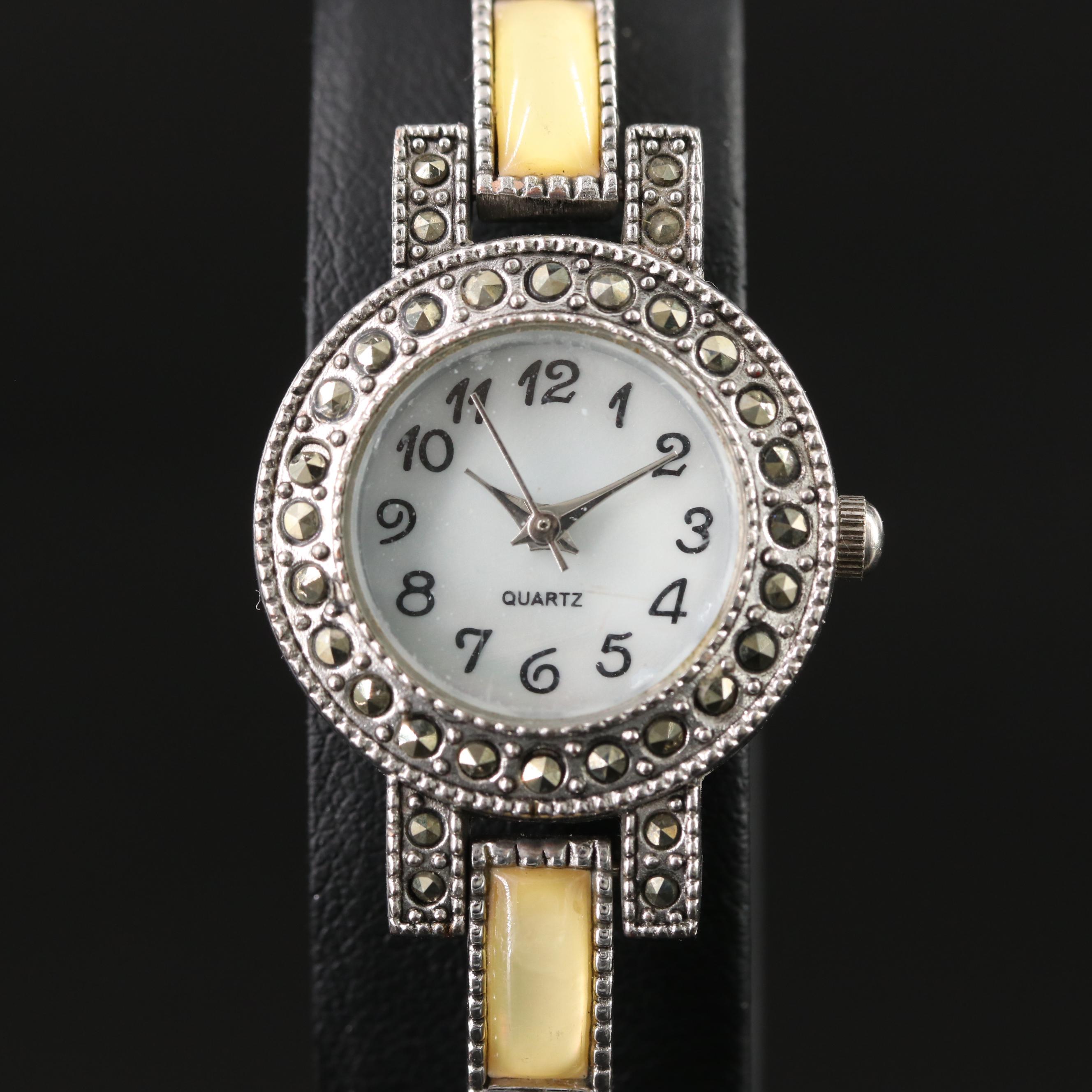 Marcasite Quartz Watch