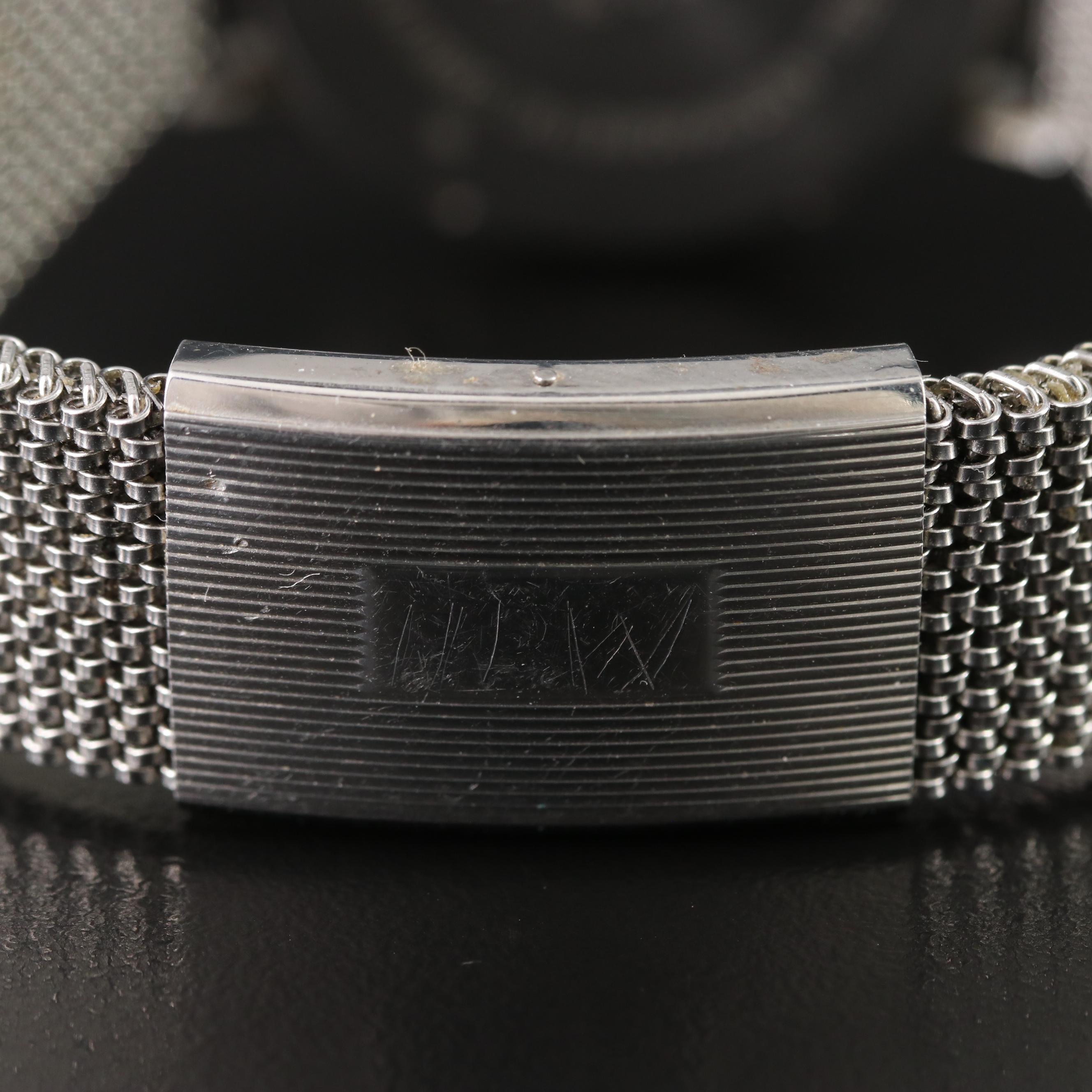 Bucherer Vintage Stainless Steel Automatic Watch