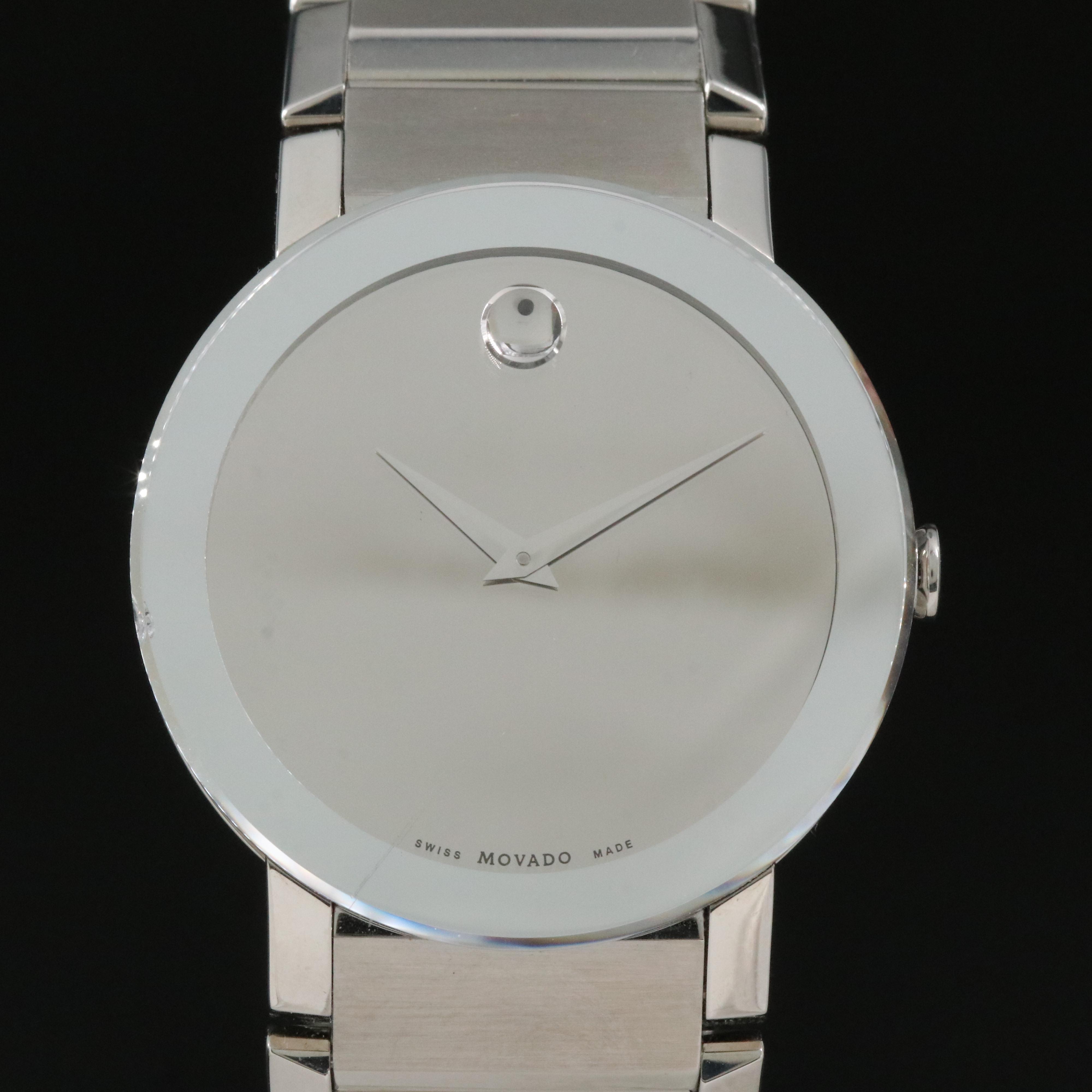 Movado Museum Mirror Dial Watch