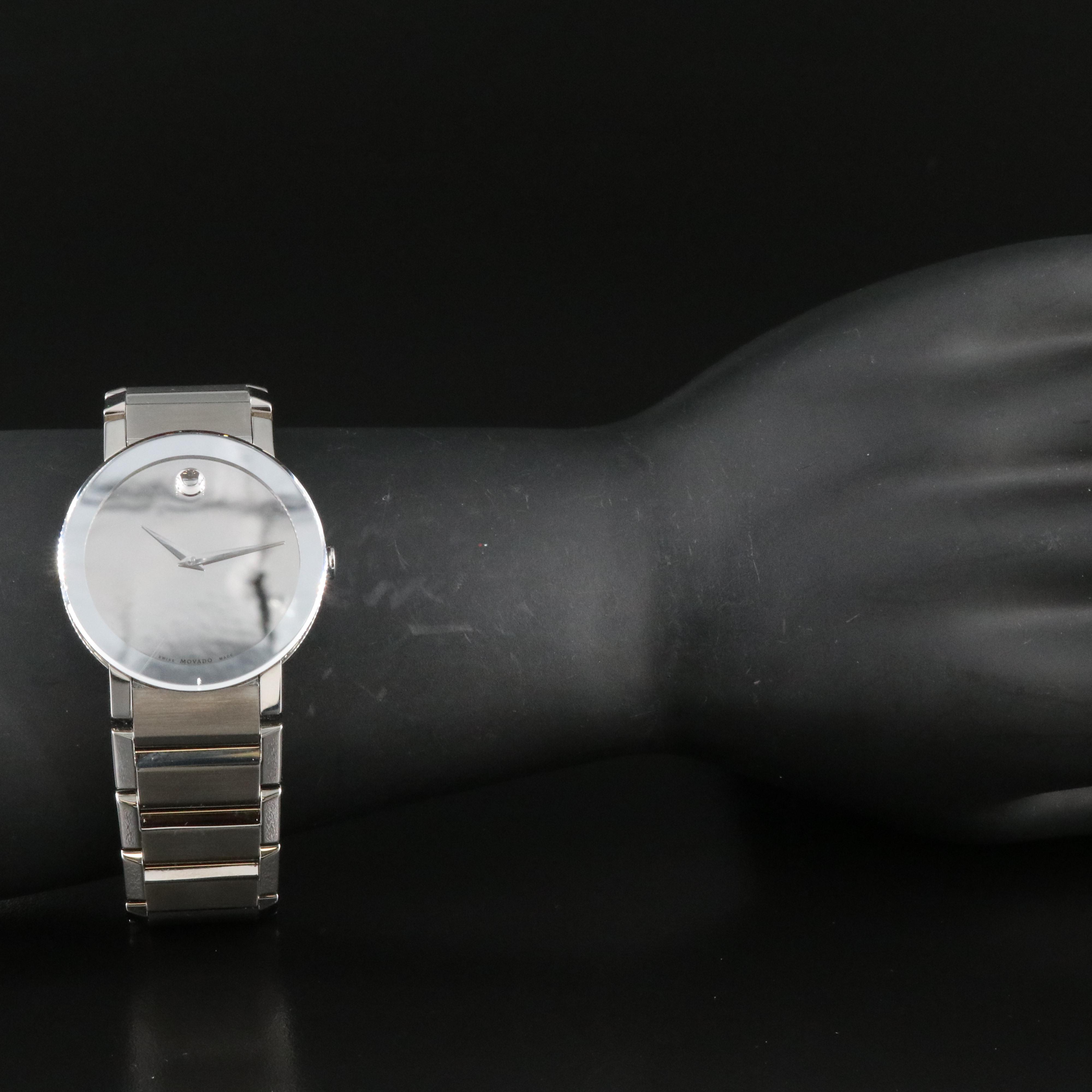 Movado Museum Mirror Dial Watch