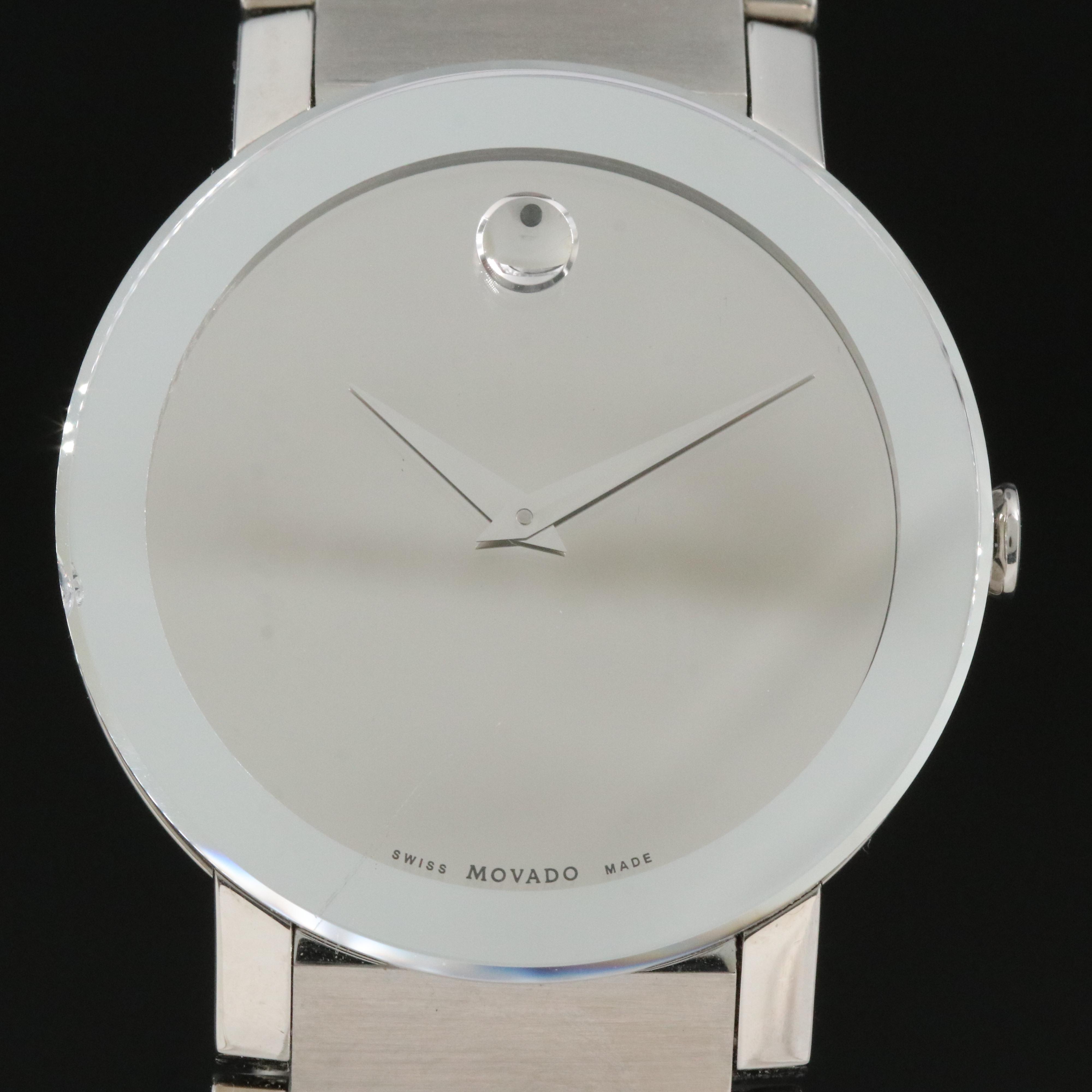 Movado Museum Mirror Dial Watch