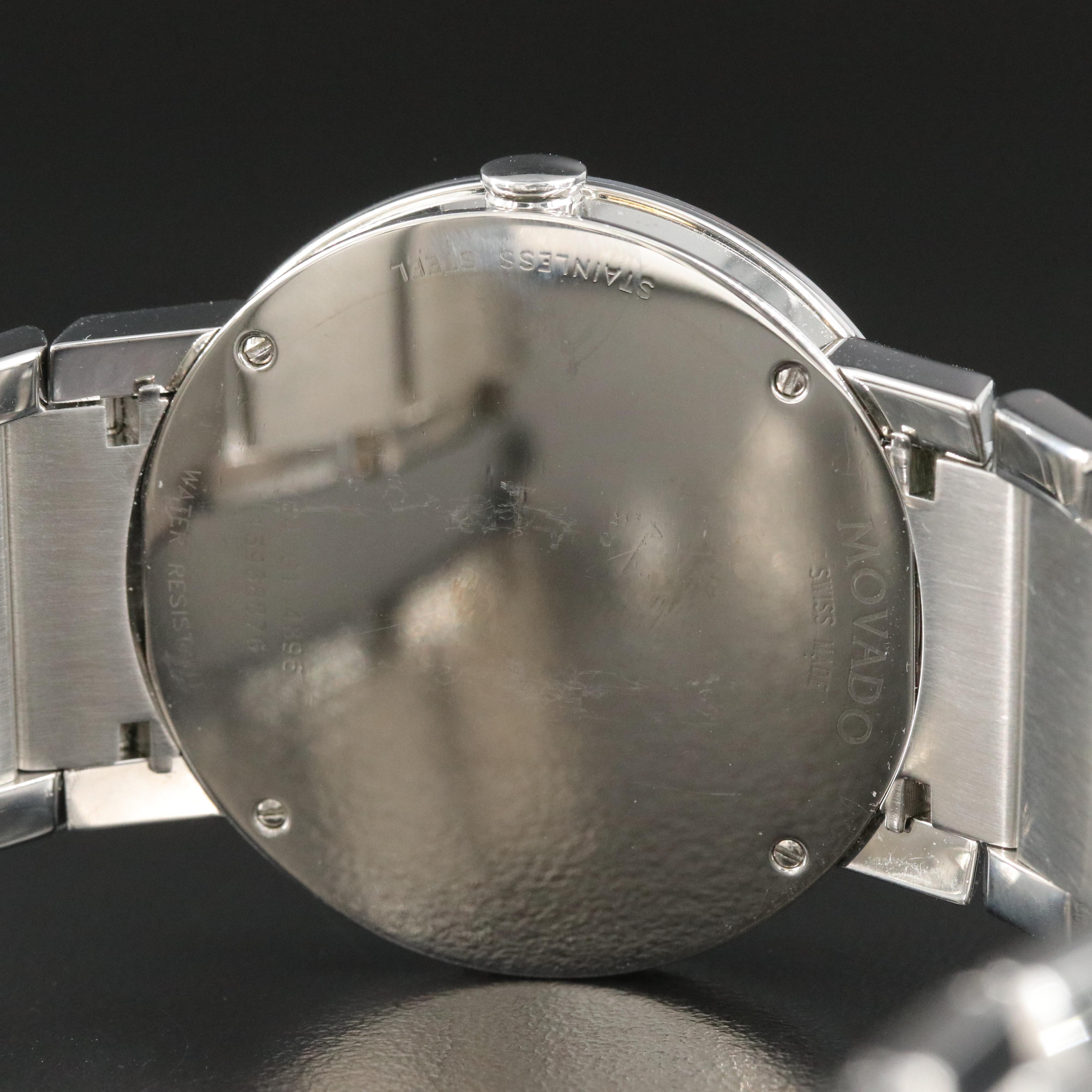 Movado Museum Mirror Dial Watch