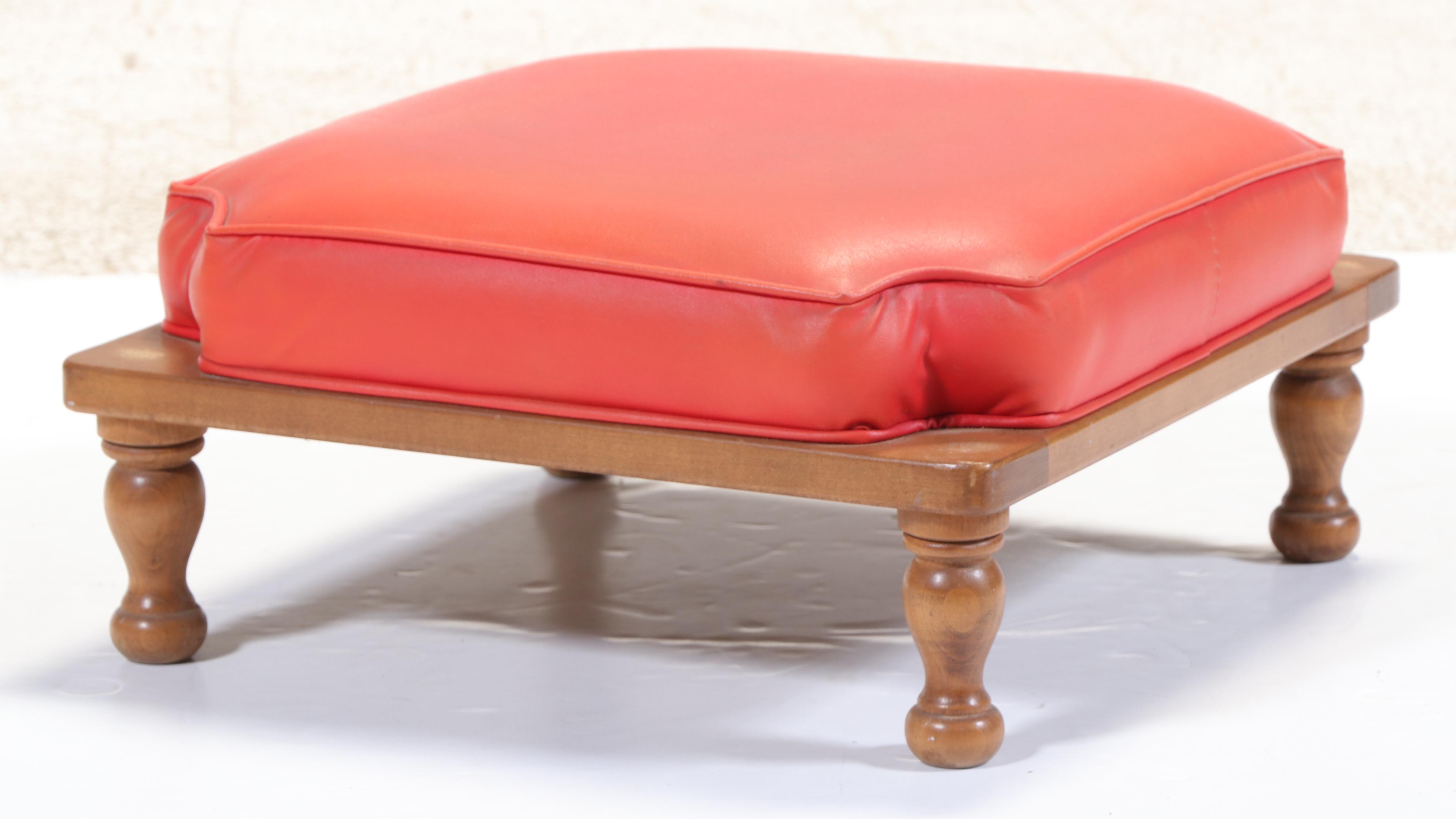 Baumritter Mid-Century Style Stacking Low Stools, Mid to Late 20th Century