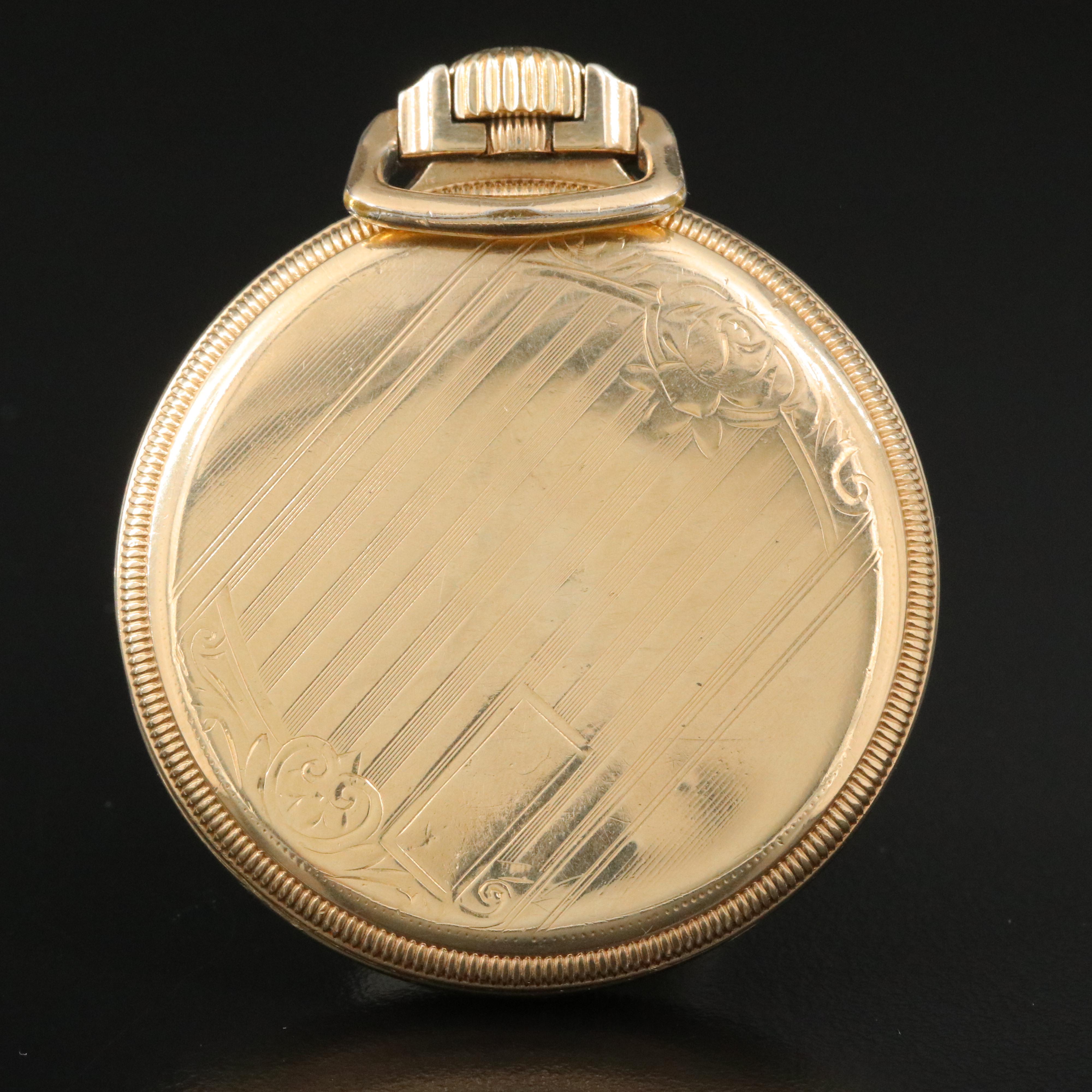 Hamilton 992B Railroad Grade Montgomery Dial Pocket Watch
