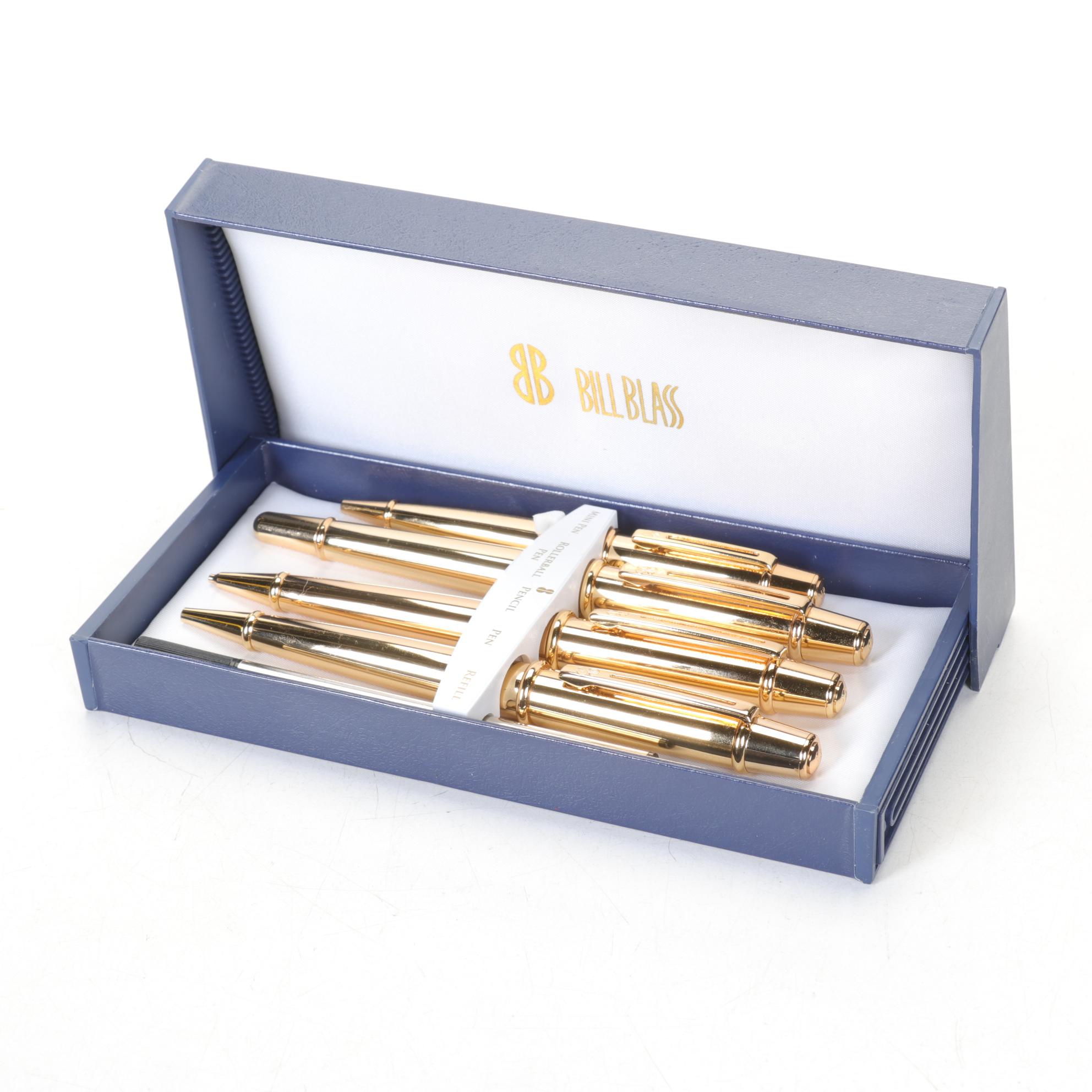 Cross 14K Gold-Filled Pen & Pencil with Bill Blass Set