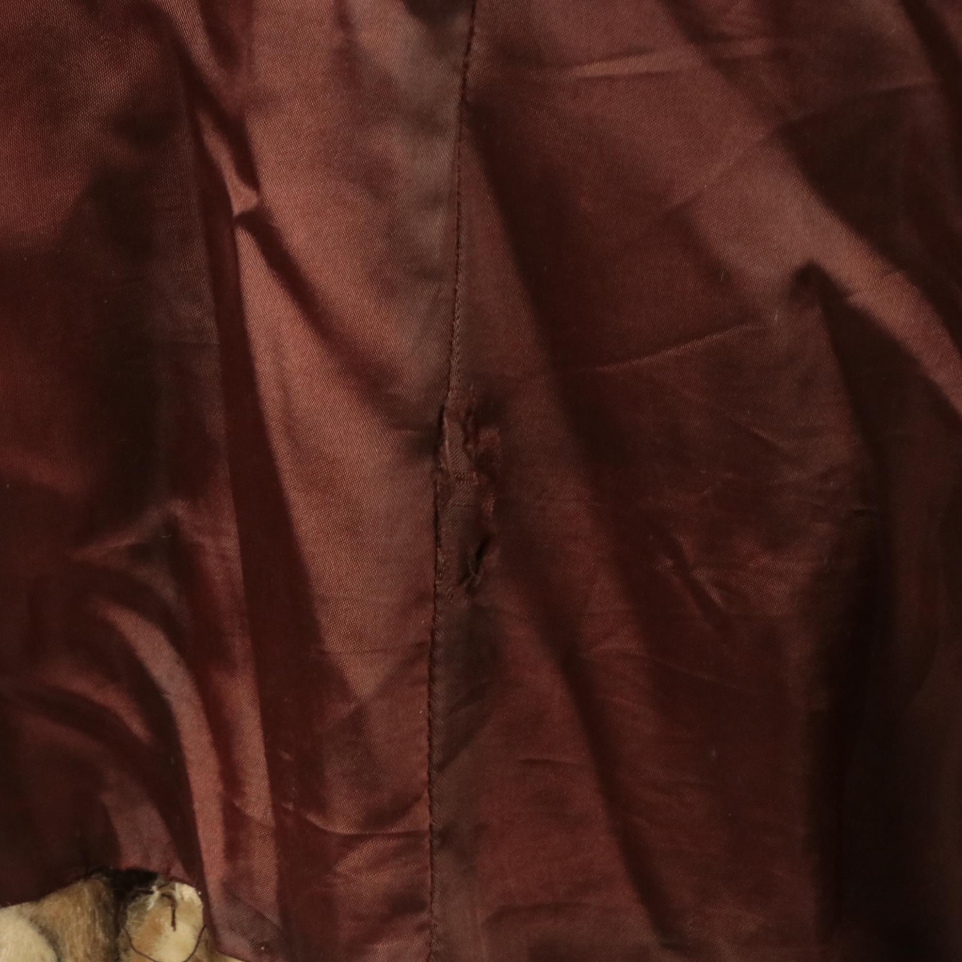 Debbi Robert Ltd. Faux Fur Double-Breasted Coat, circa 1970