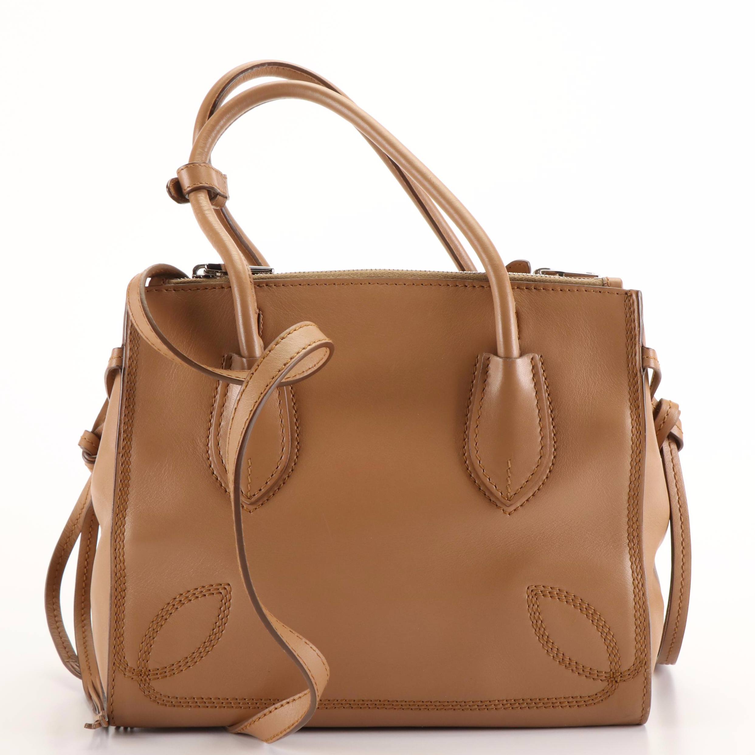 Prada Calfskin Leather Galleria Totebag