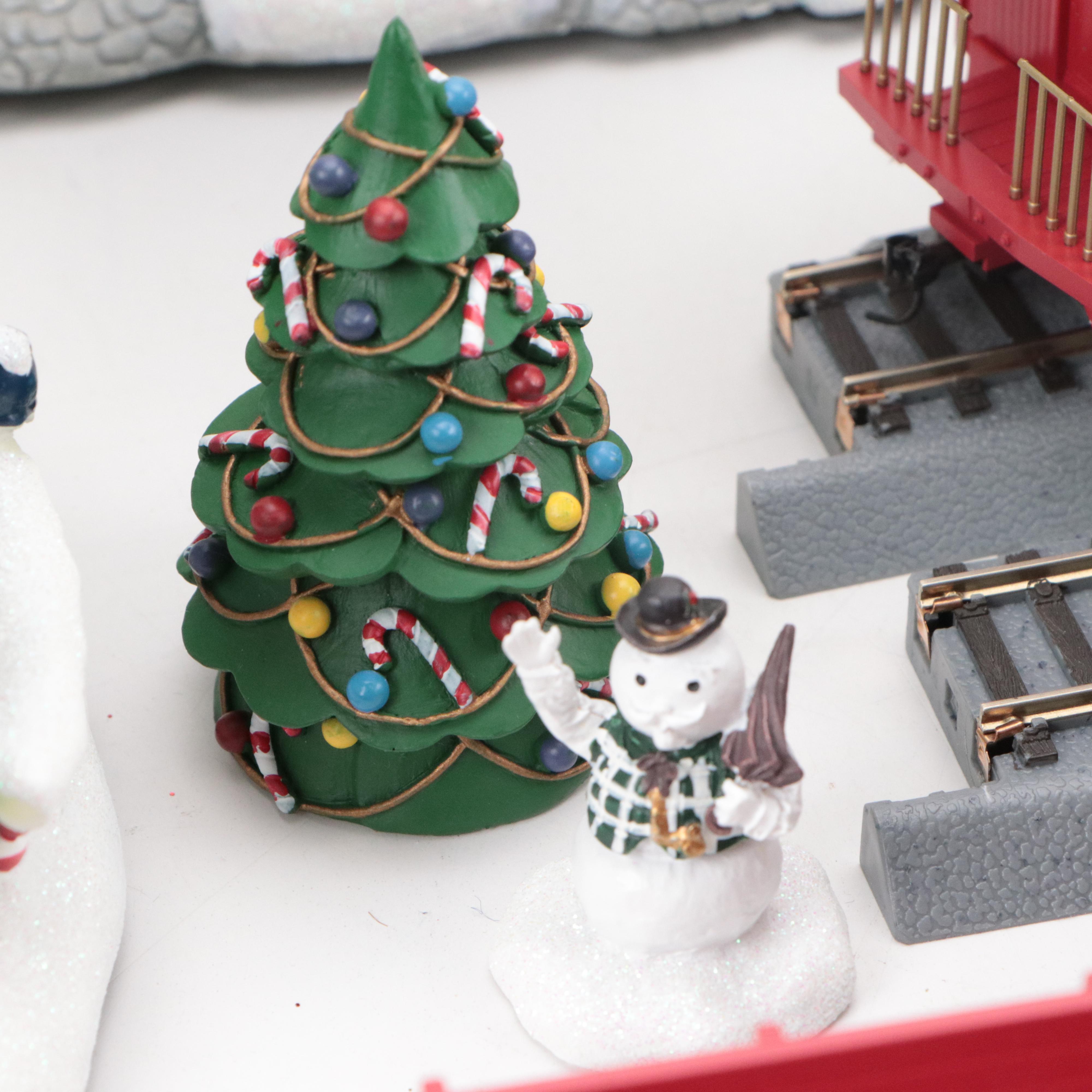 "Rudolph the Red-Nosed Reindeer" Theme Holiday Train and Table Decor