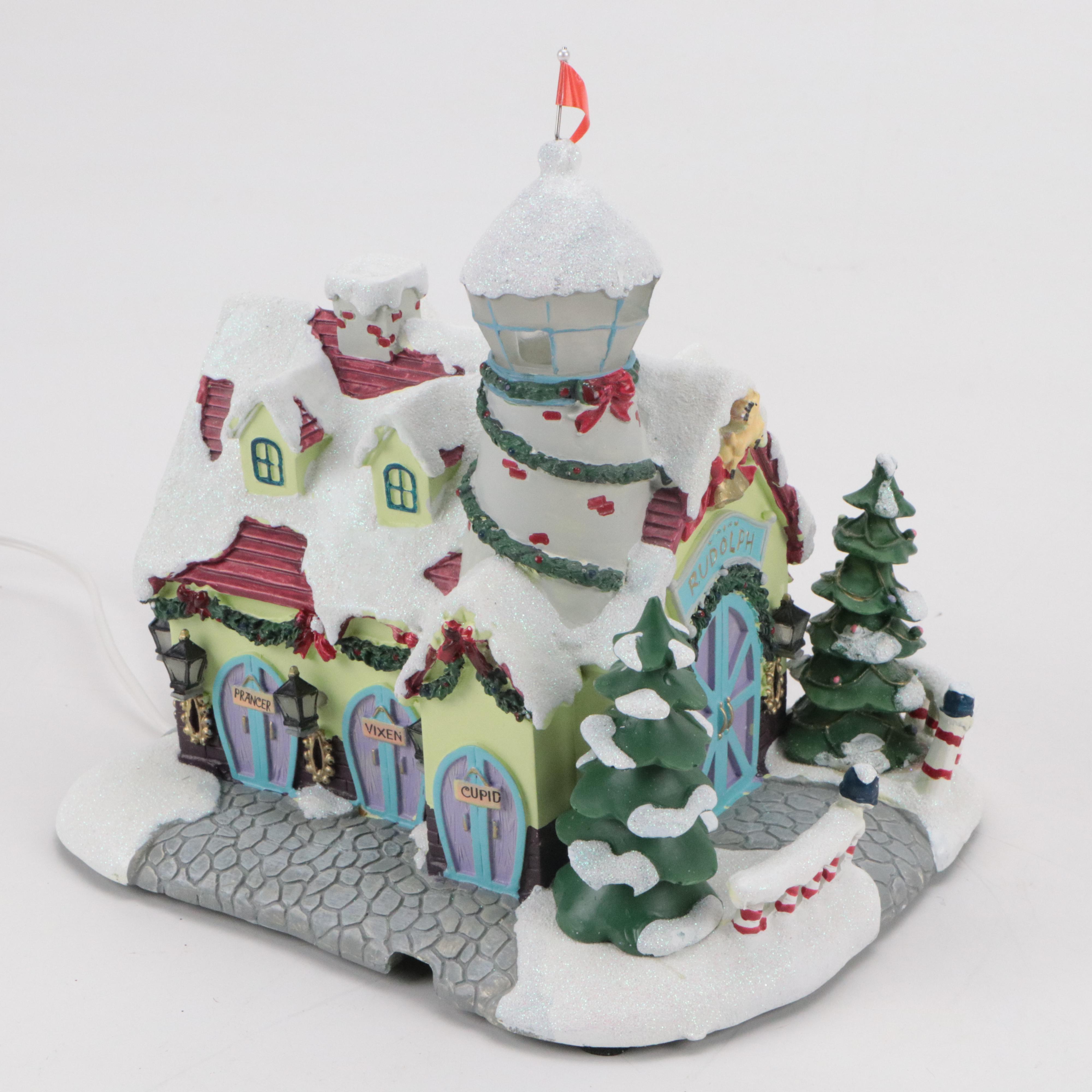 "Rudolph the Red-Nosed Reindeer" Theme Holiday Train and Table Decor