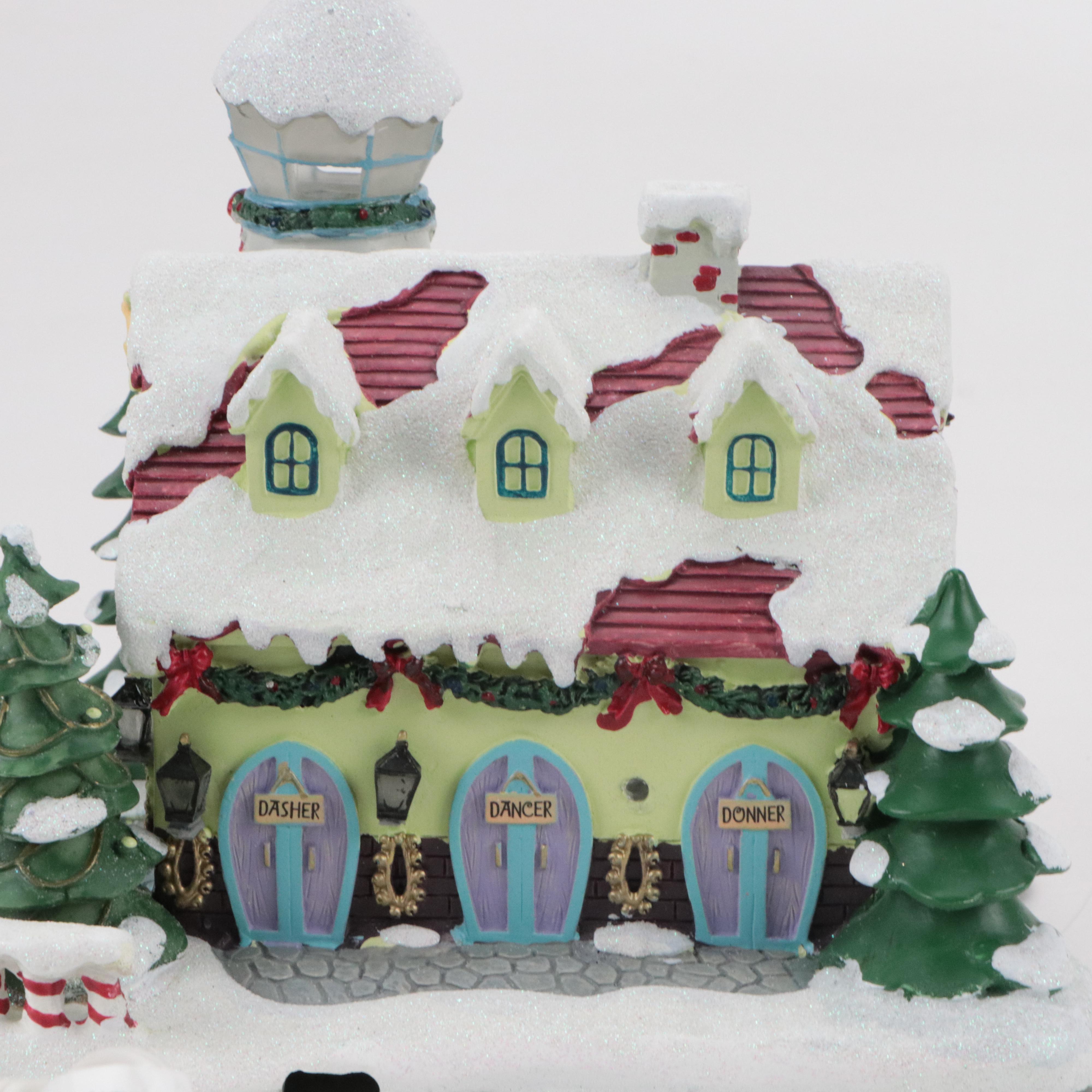 "Rudolph the Red-Nosed Reindeer" Theme Holiday Train and Table Decor