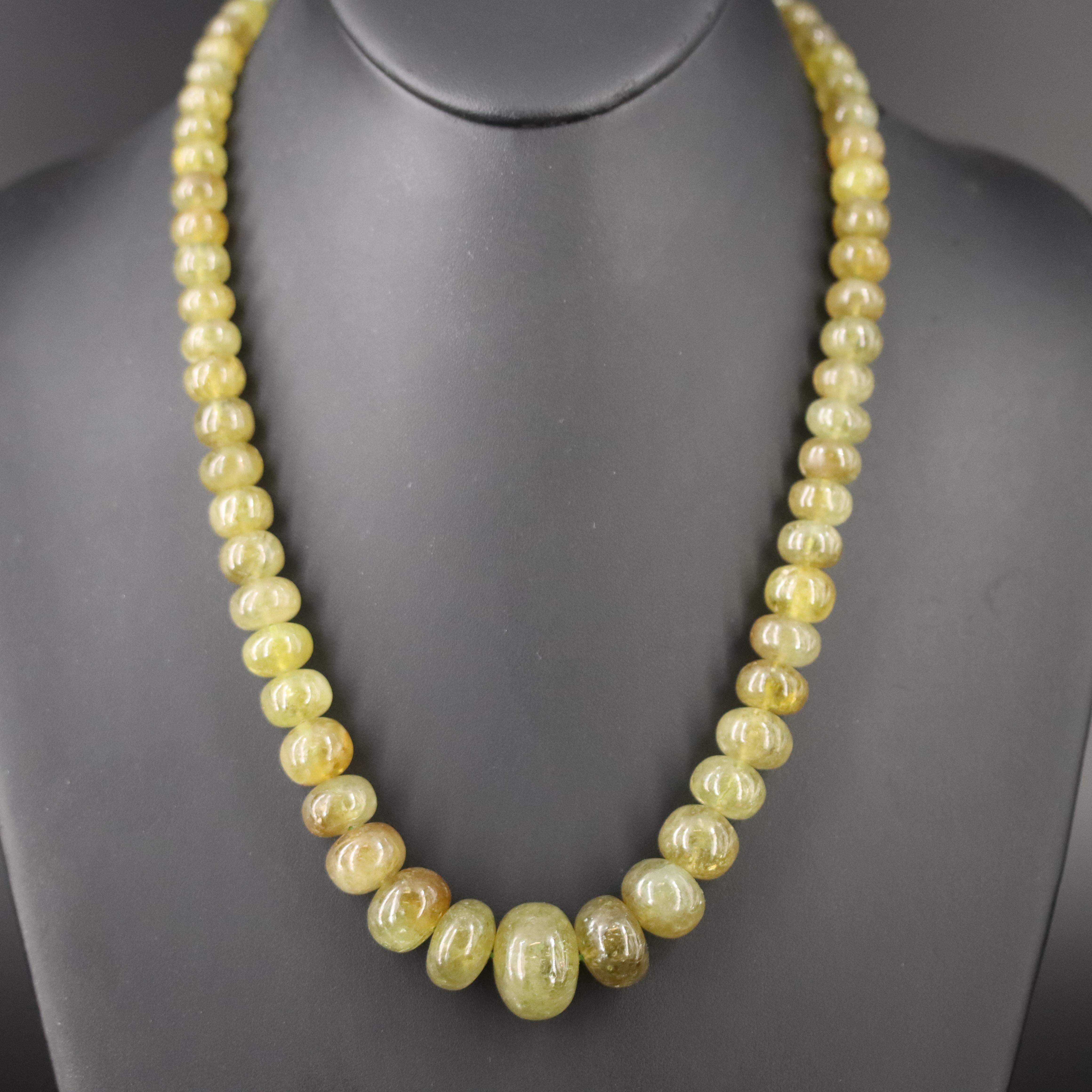 Garnet Beaded Necklace