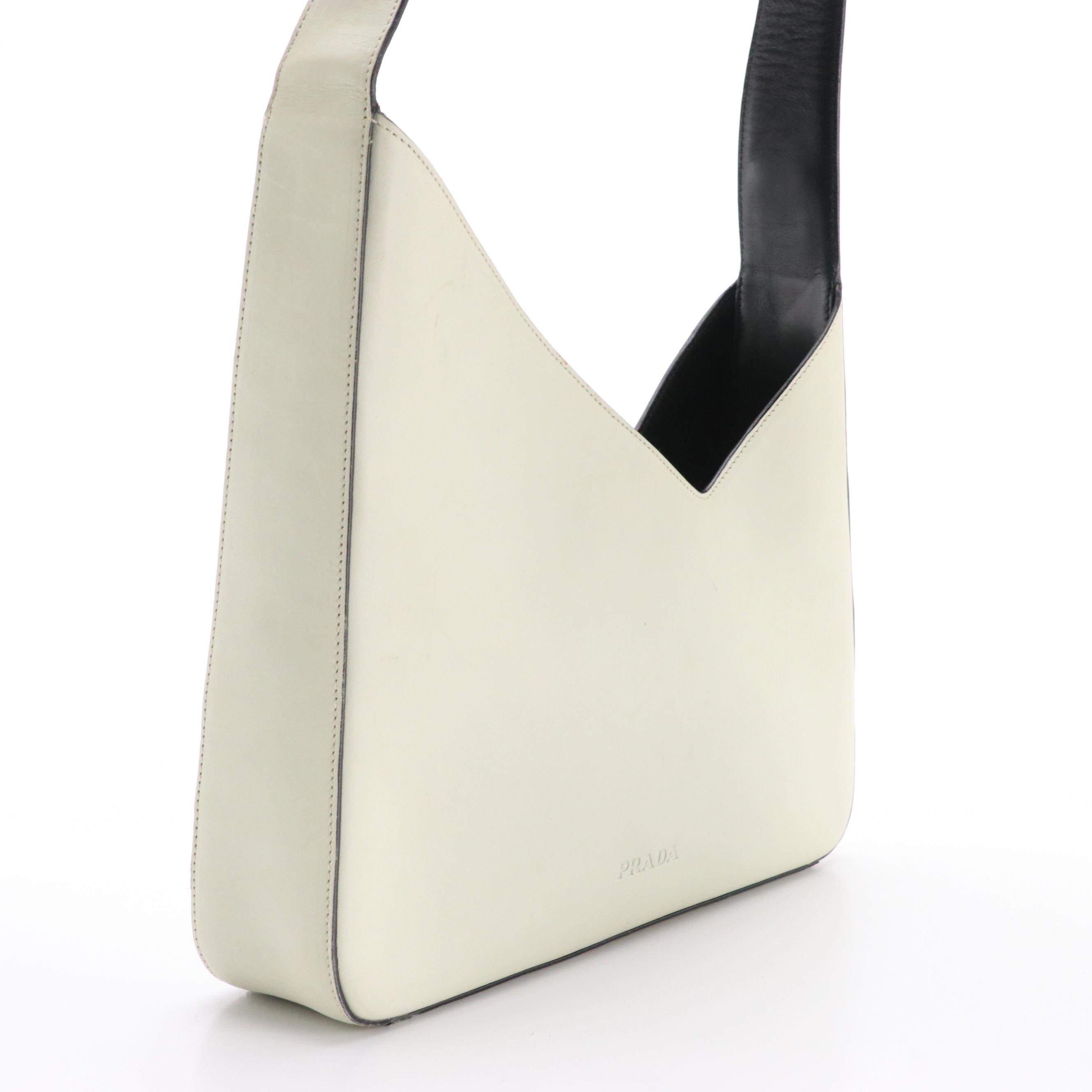 Prada Vitello Sport Leather Shoulder Bag