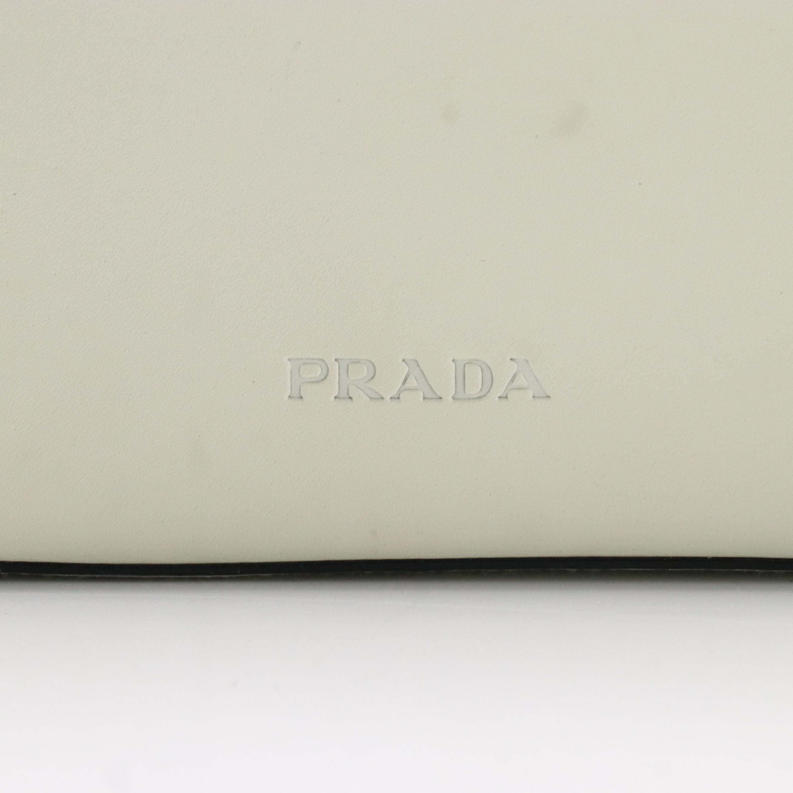 Prada Vitello Sport Leather Shoulder Bag