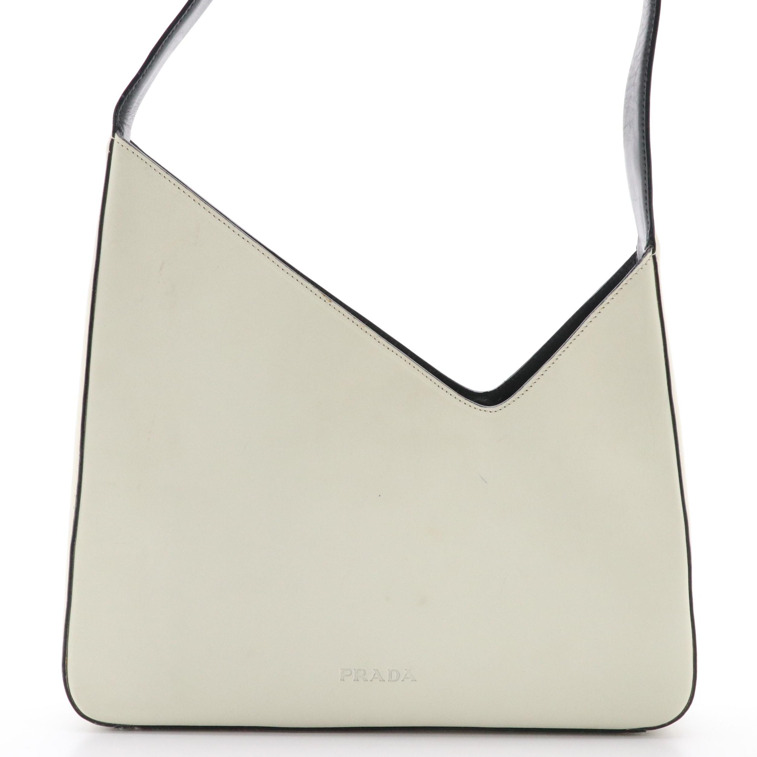Prada Vitello Sport Leather Shoulder Bag