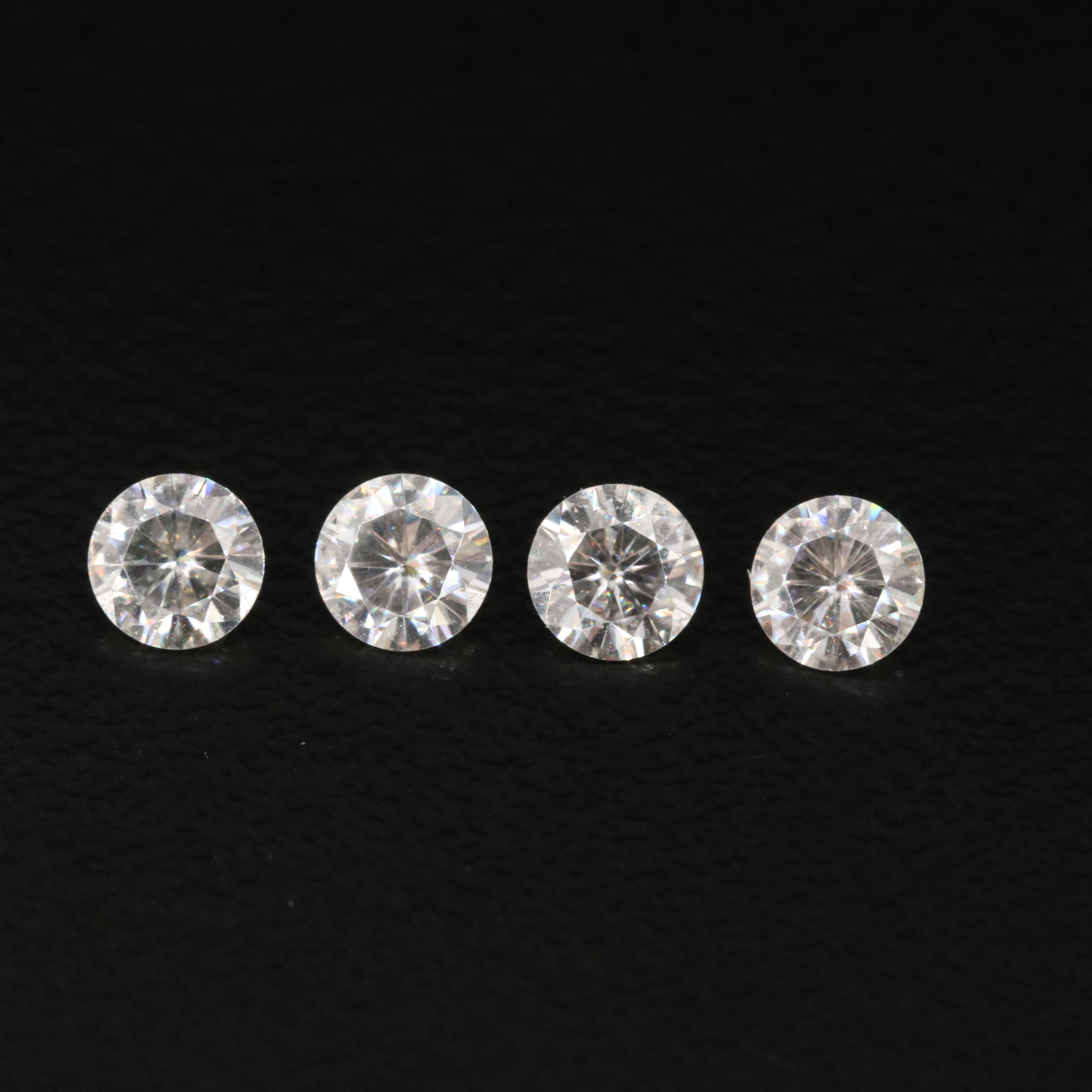 Loose 0.80 CTW Moissanite