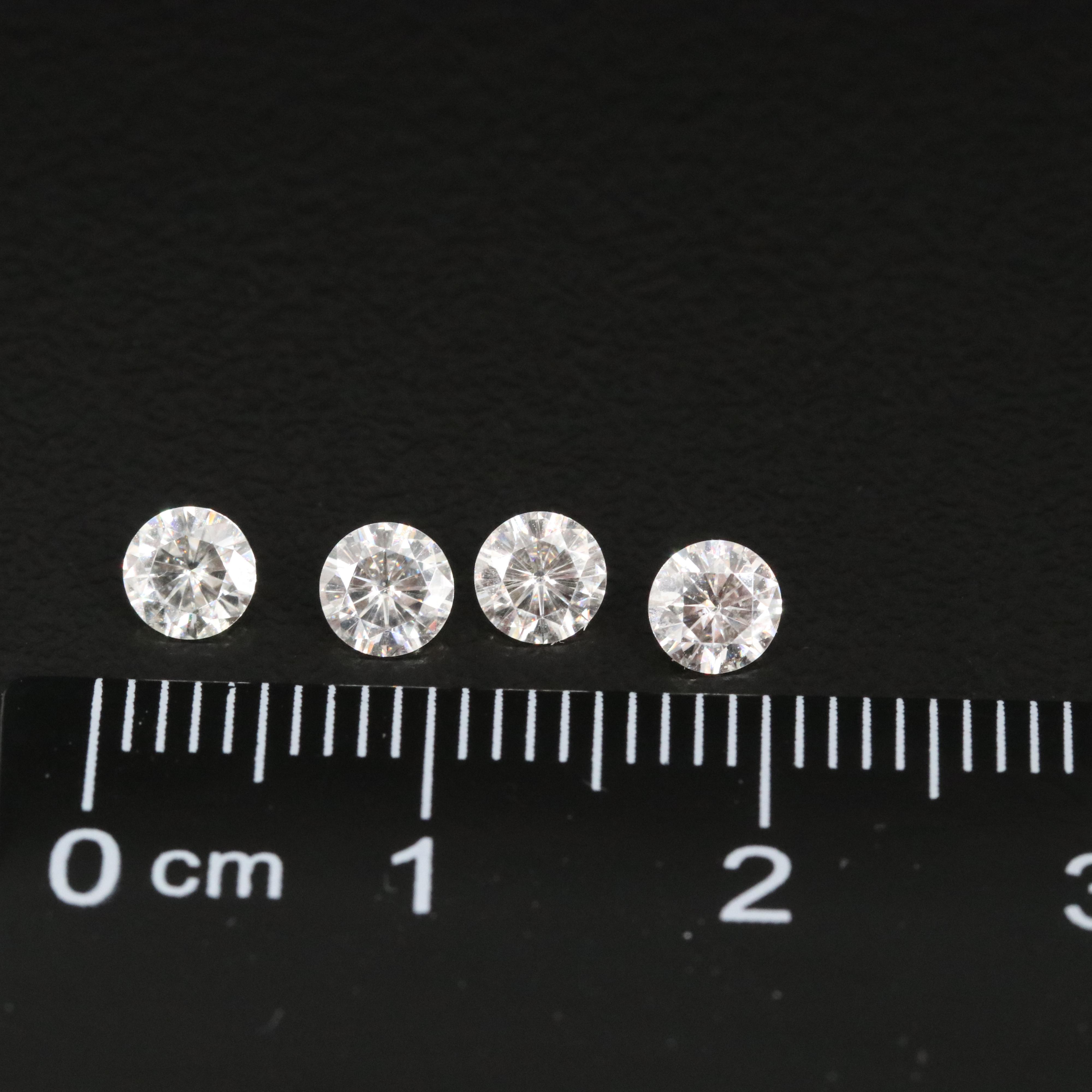 Loose 0.80 CTW Moissanite