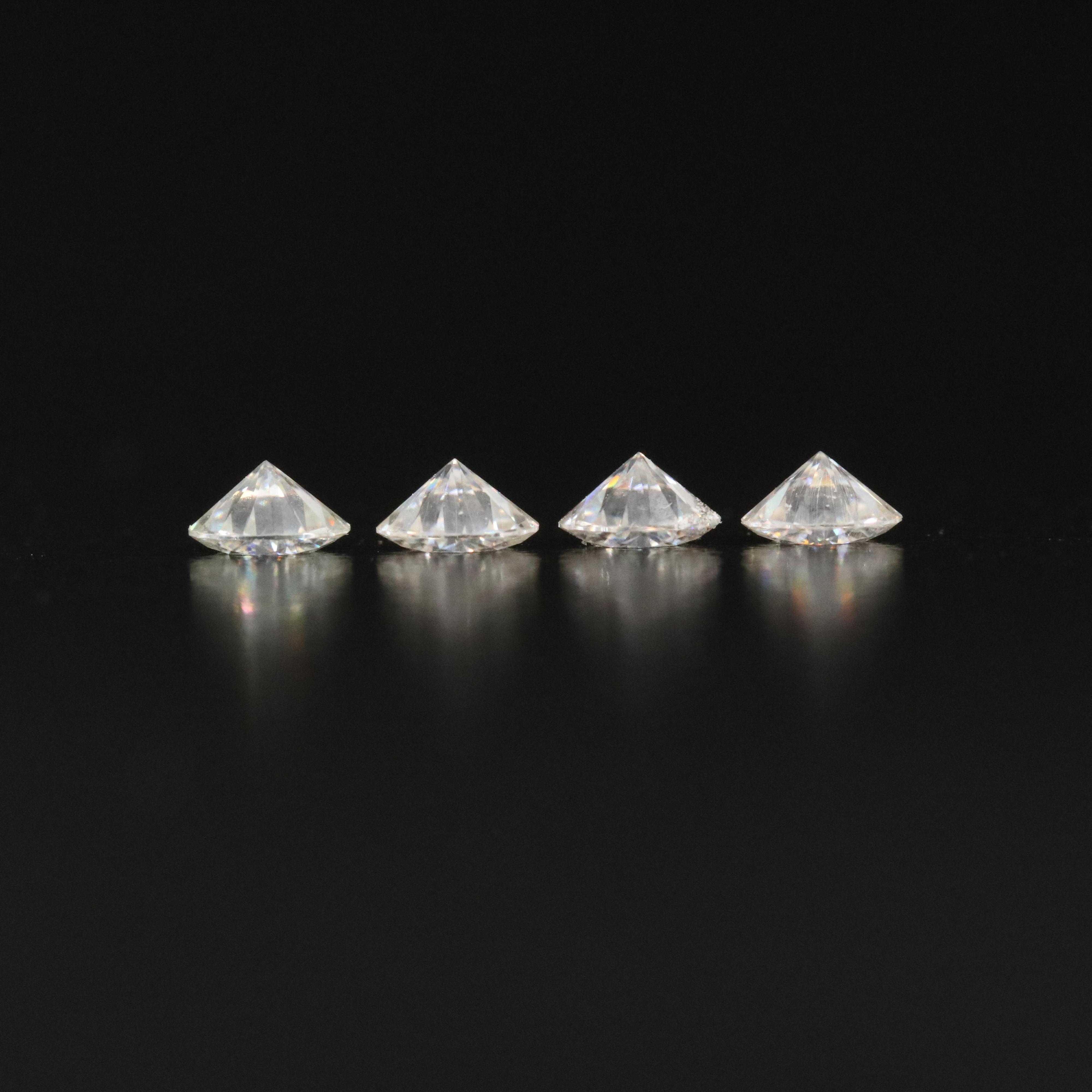 Loose 0.80 CTW Moissanite