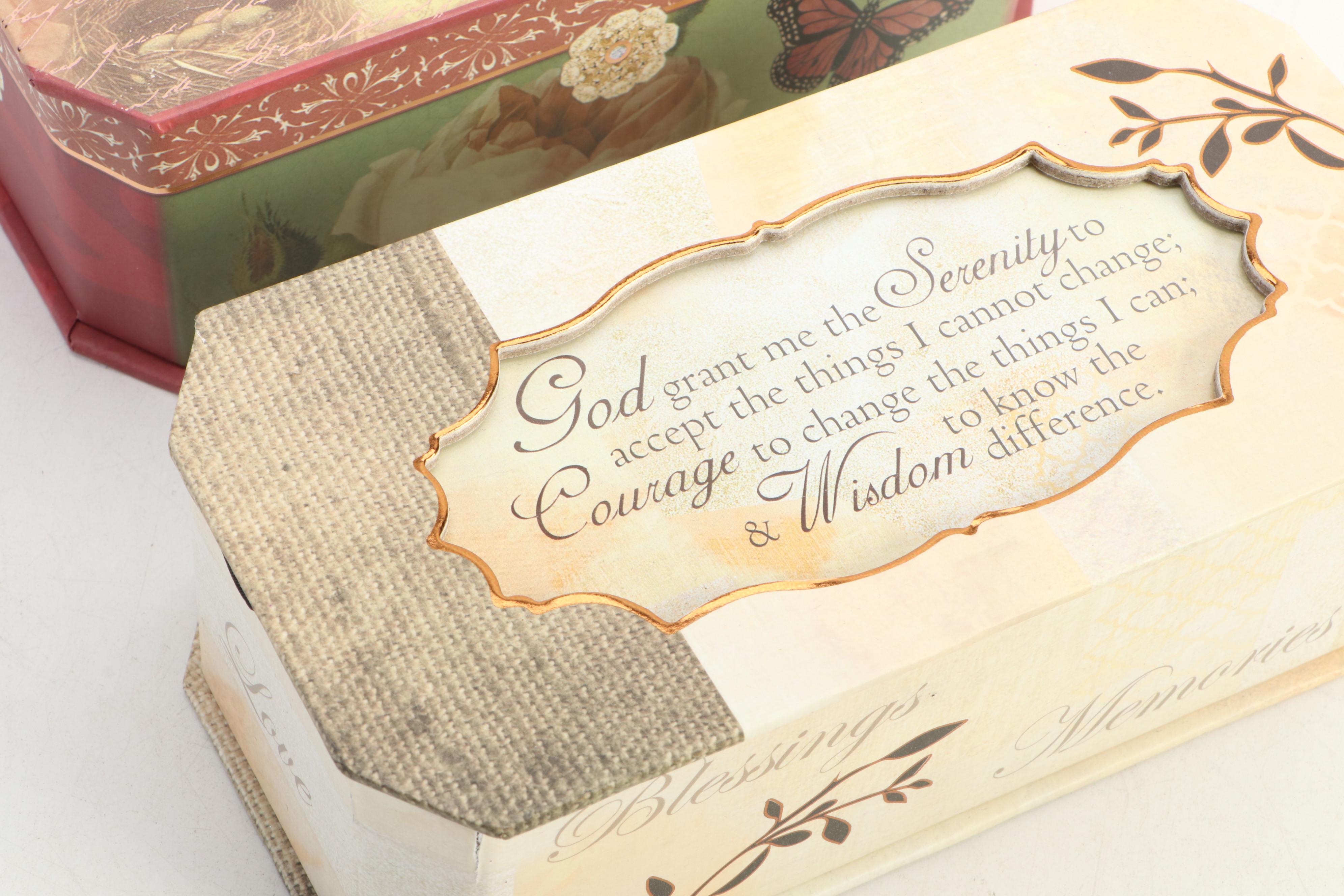 Cottage Garden Belle Papier Music Boxes