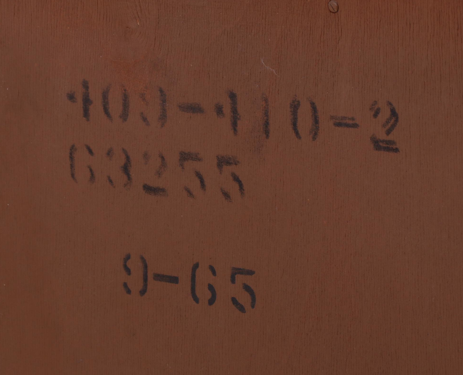 Walnut Five-Drawer Chest, Mid-20th Century