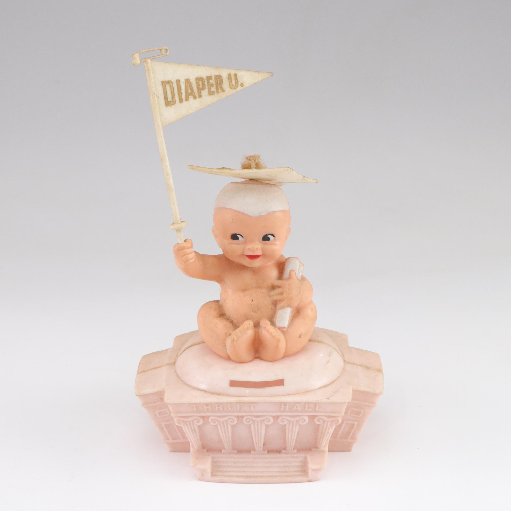 Mid Century "Super Policeman" and Other Coin Banks