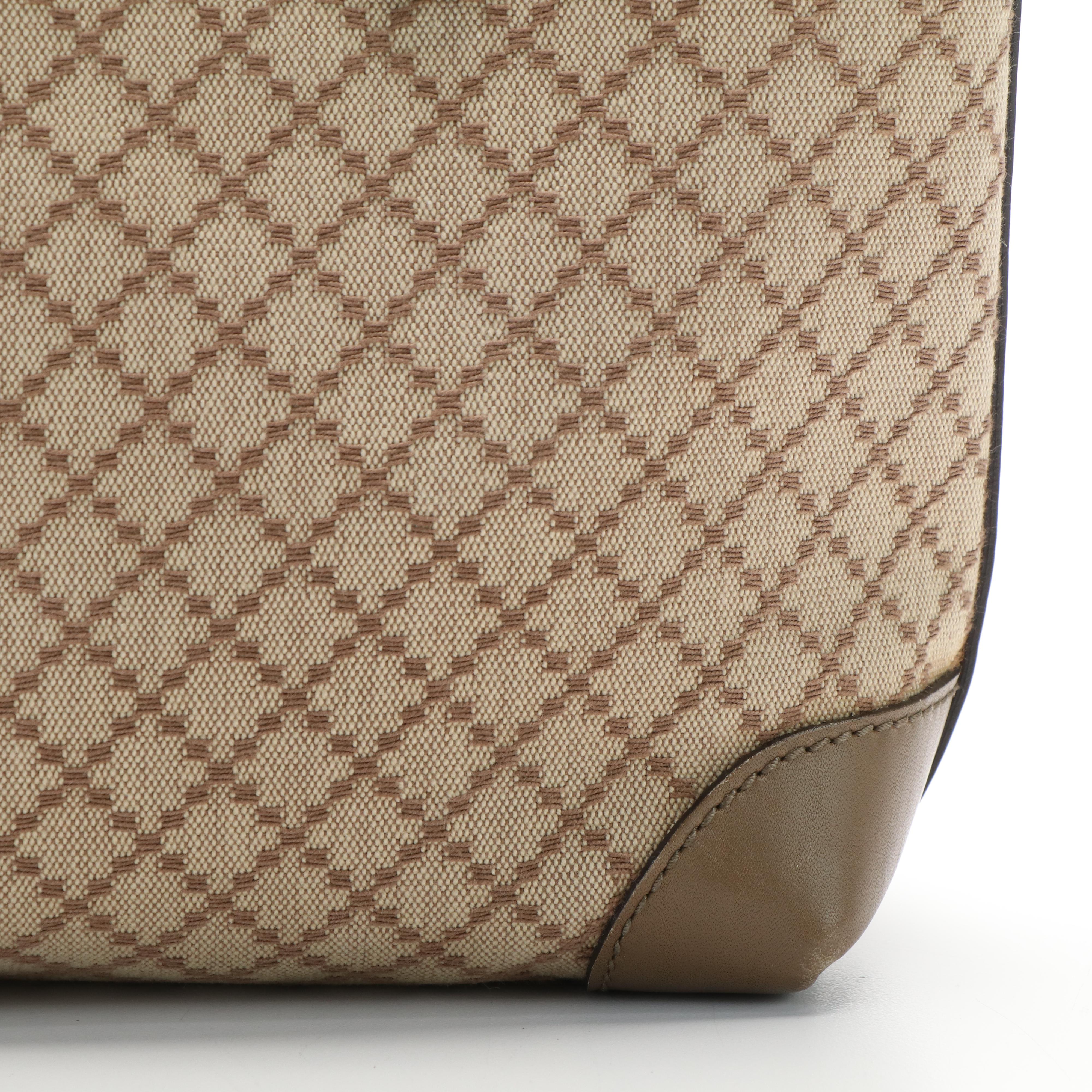 Gucci Diamante Tote Bag in Canvas and Leather