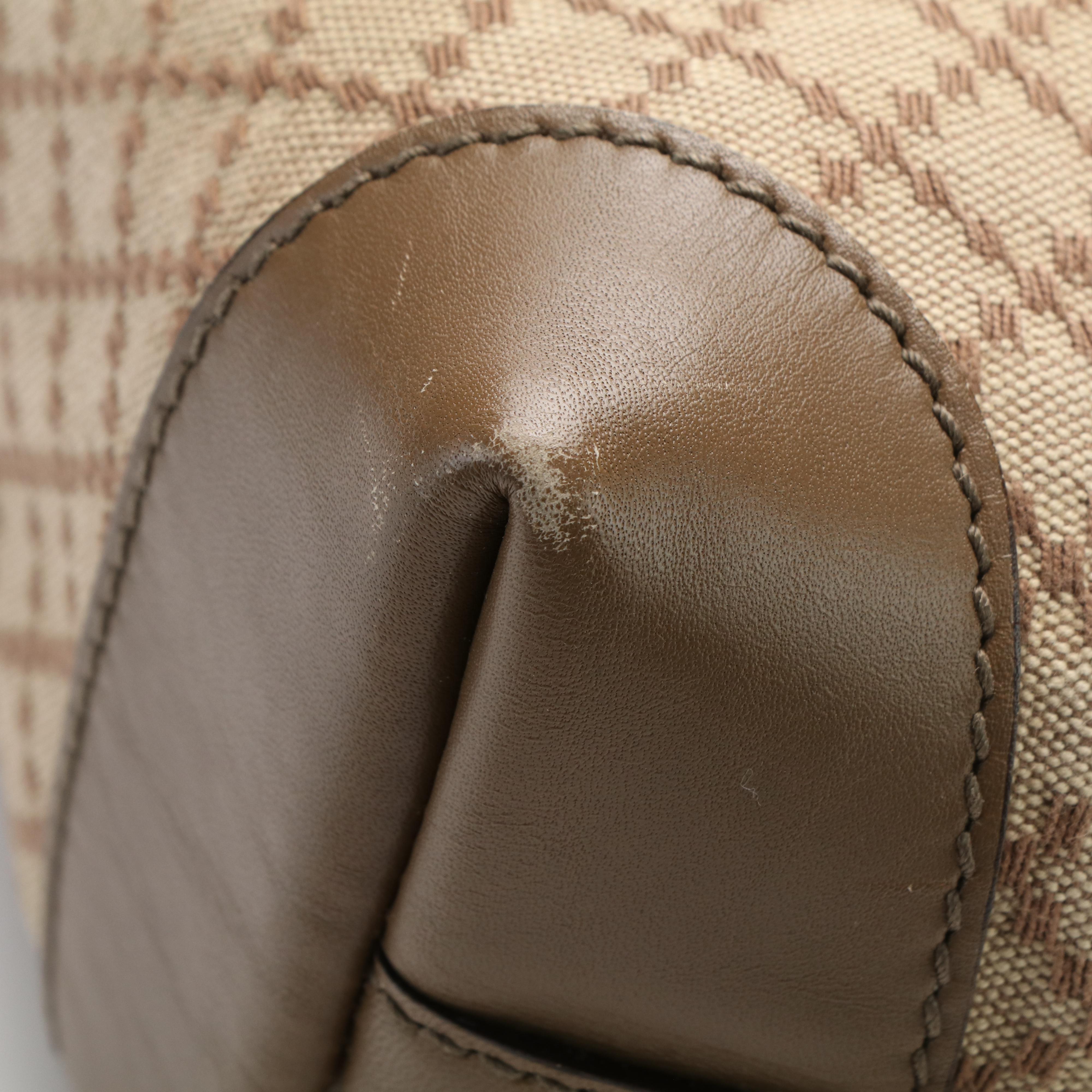 Gucci Diamante Tote Bag in Canvas and Leather