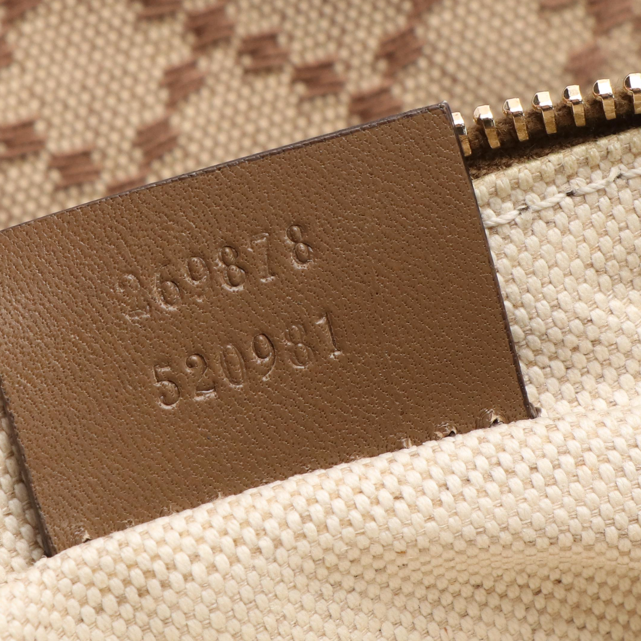 Gucci Diamante Tote Bag in Canvas and Leather