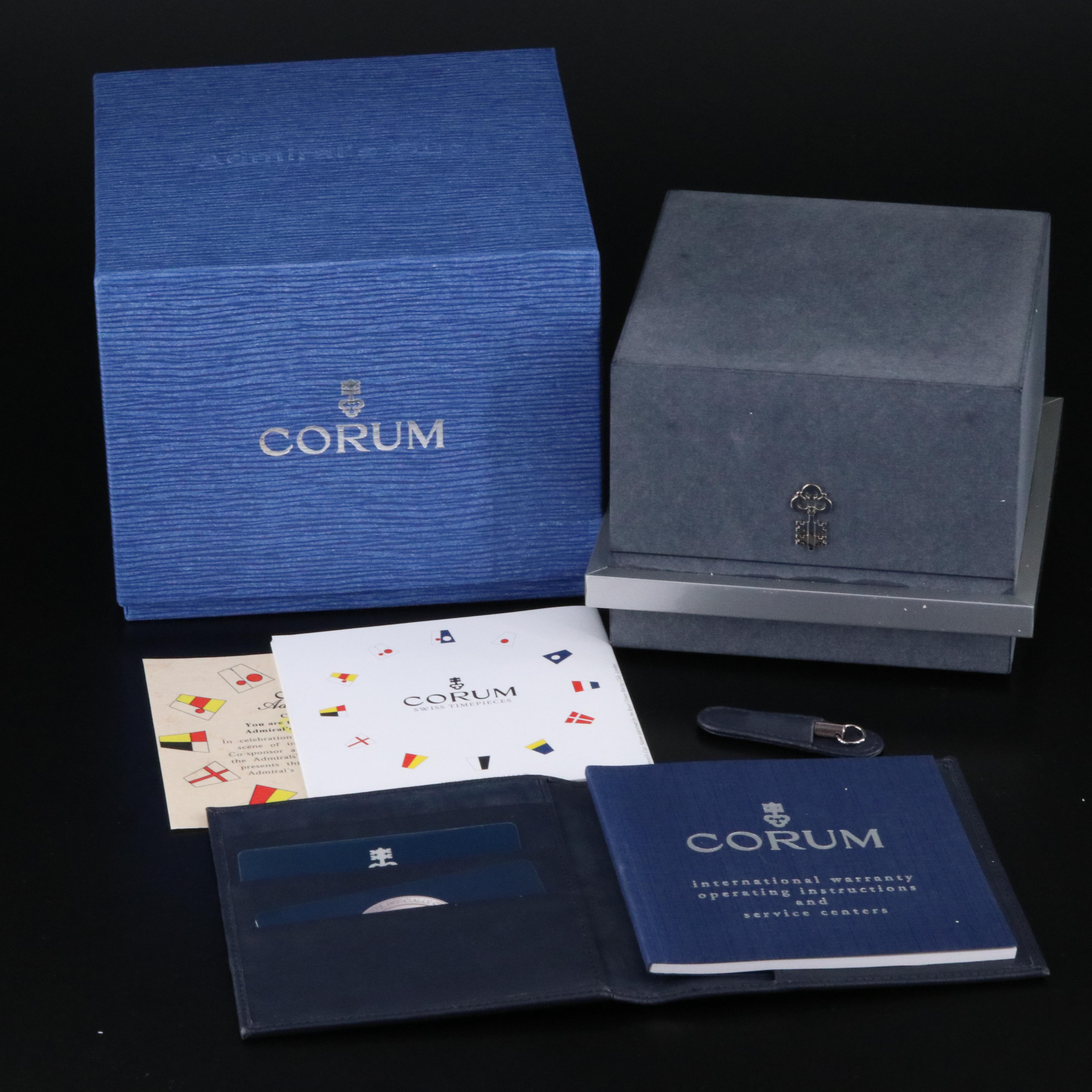 18K Corum Admiral's Cup Tides Regatta Limited Edition 222/250 Automatic Watch
