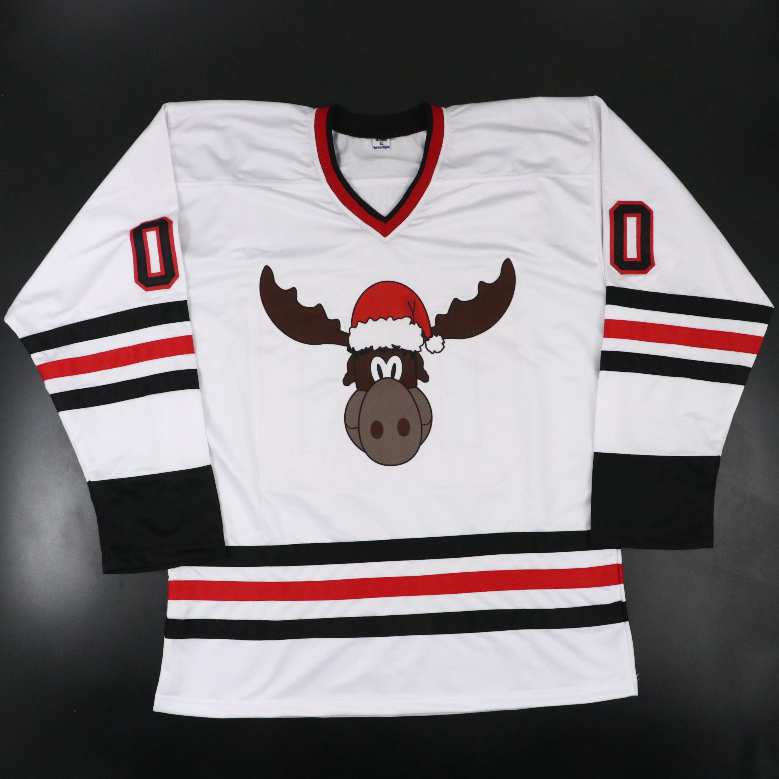 Chevy Chase Signed "Christmas Vacation" Clark Griswold Hockey Jersey, Beckett