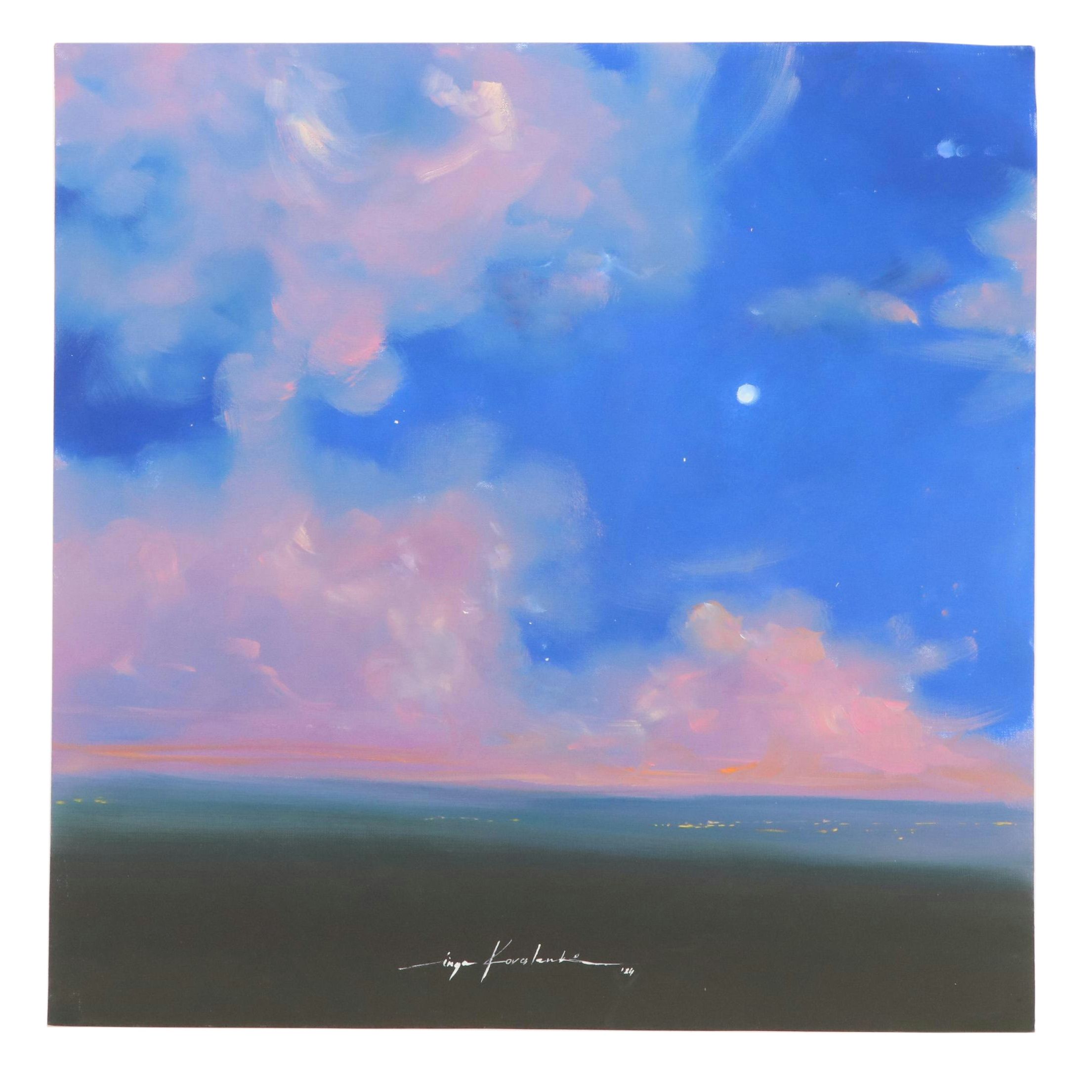 Inga Kovalenko Landscape Oil Painting, 2024